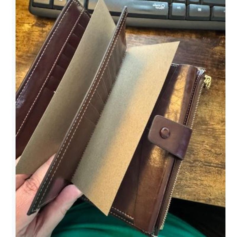 Other Women's RFID Blocking Large Capacity Genuine Leather Wallet Size ONE SIZE - 4 Thumbnail