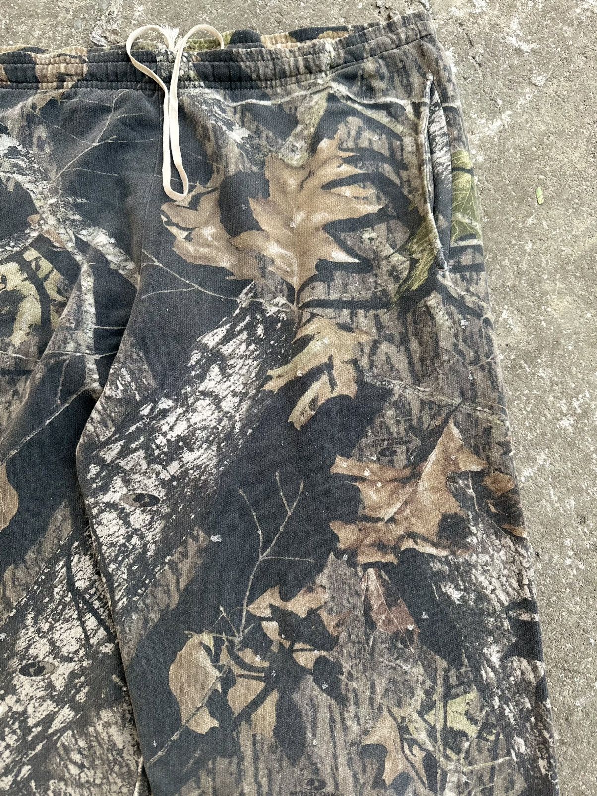 Carhartt × Wrangler (36-40x32) Crazy Vintage Distressed Faded Camo Baggy Pants Size US 36 / EU 52 - 4 Thumbnail