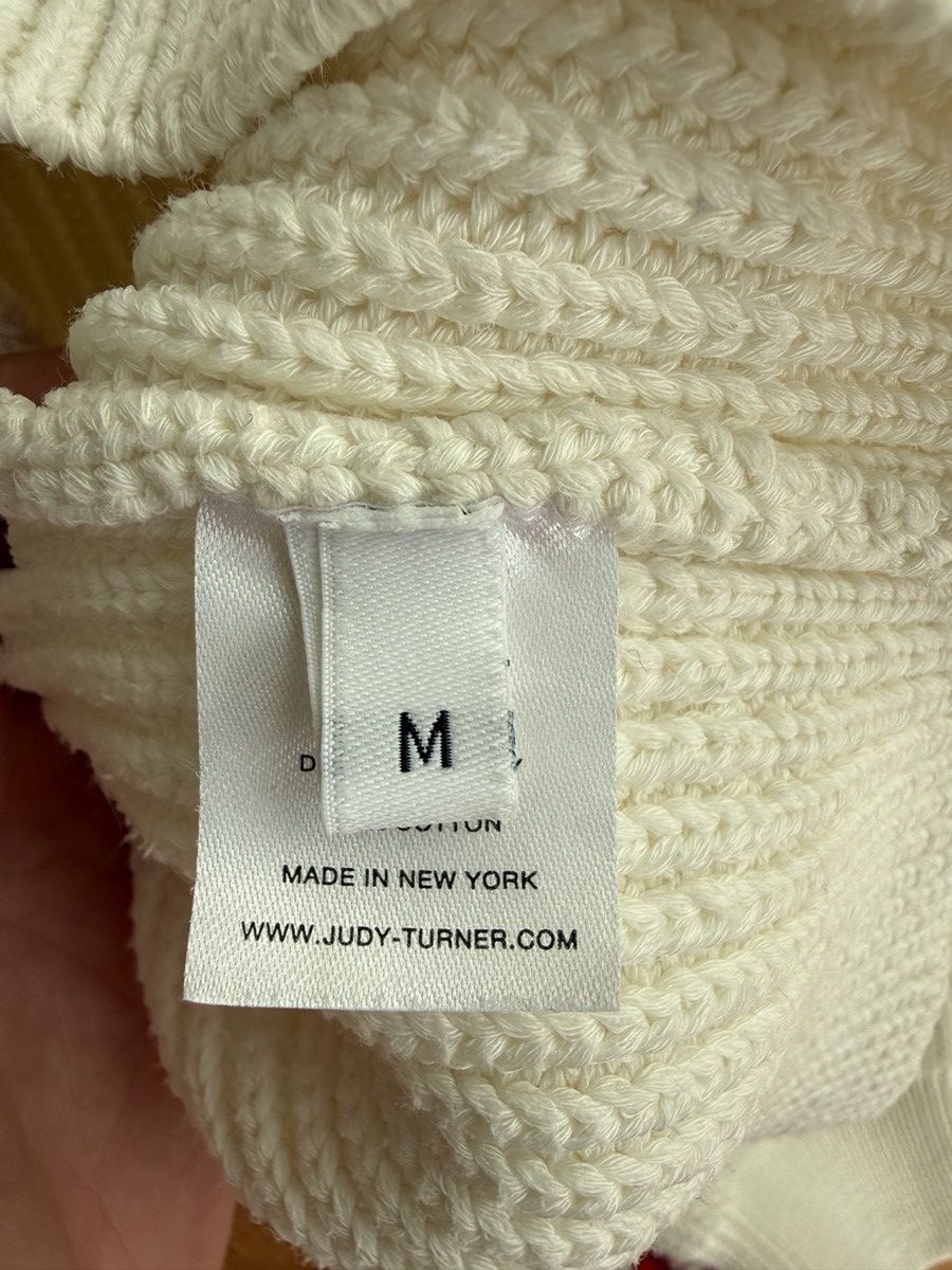 Judy Turner Oversized white knit sweater Size US M / EU 48-50 / 2 - 4 Thumbnail