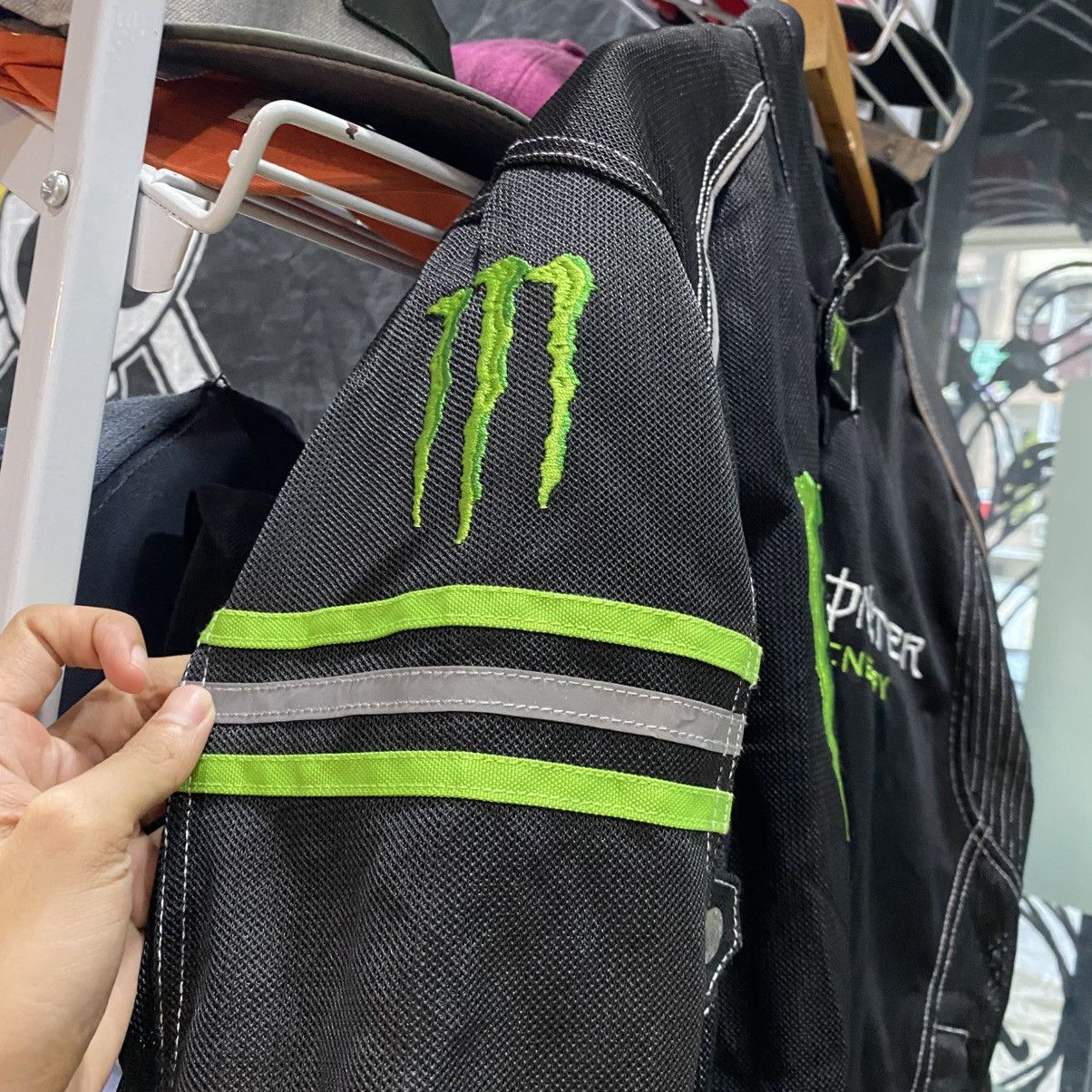 Other Vintage Monster Energy Racing Jacket Moto Bomber Size US XL / EU 56 / 4 - 8 Thumbnail