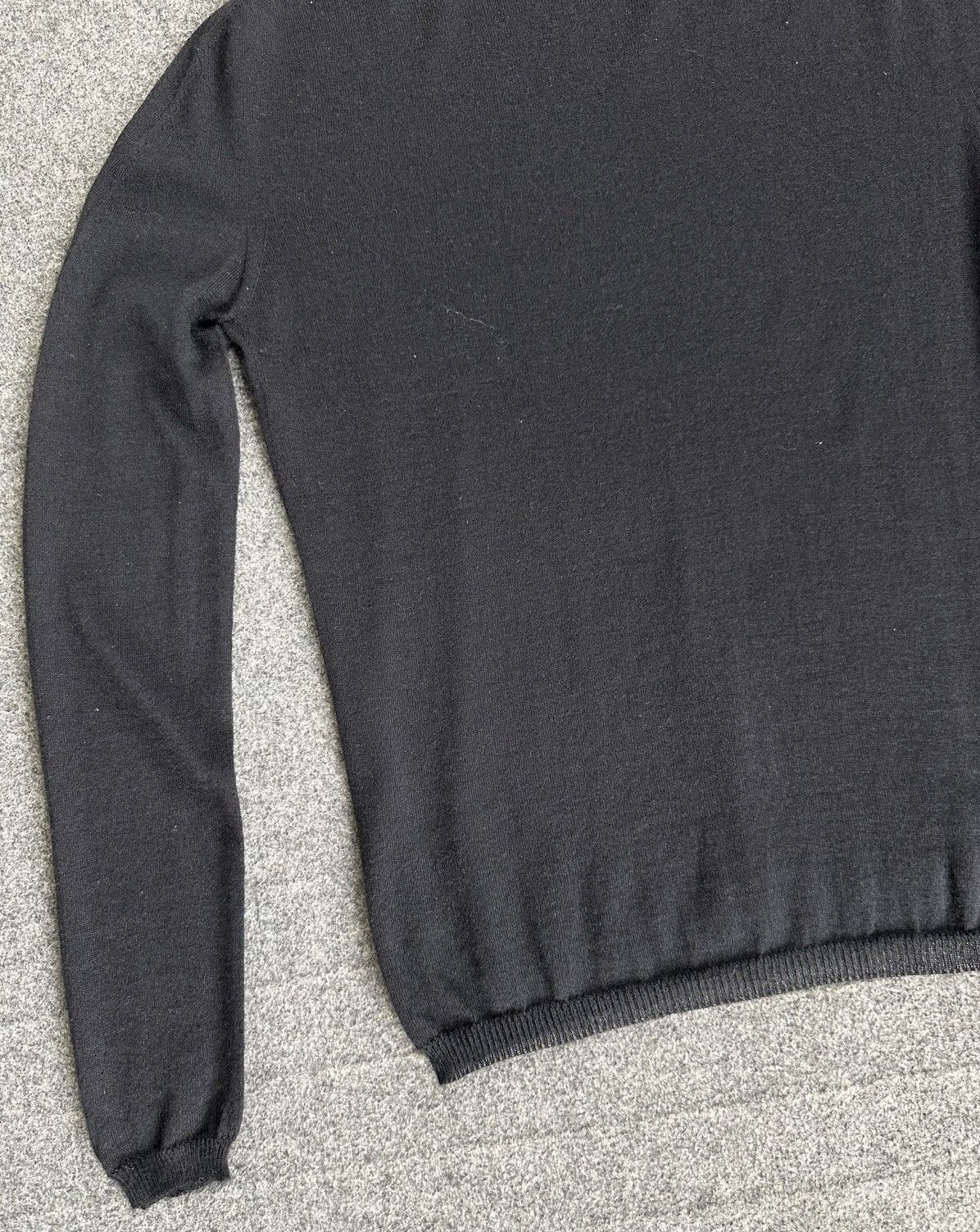 Jil Sander Jil Sander - 2000’s Cashmere Turtle Neck Sweater - Black Size XS / US 0-2 / IT 36-38 - 8 Thumbnail