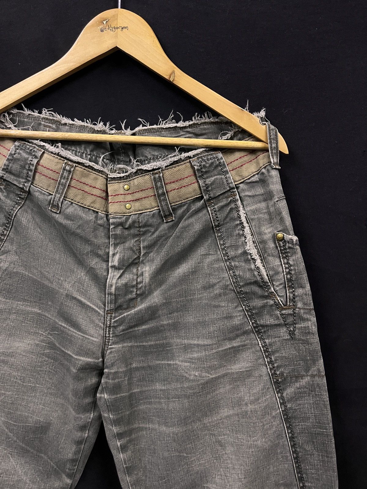 Marithe + Francois Girbaud VINTAGE MARITHE FRANCOIS GIRBAUD PANTS Size US 36 / EU 52 - 2 Thumbnail