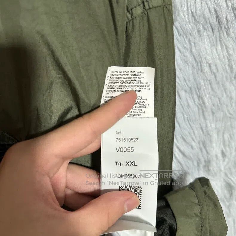 Stone Island Stone Island Pleated Nylon Jacket, Military Green, XXL Siz Size US XXL / EU 58 / 5 - 7 Thumbnail