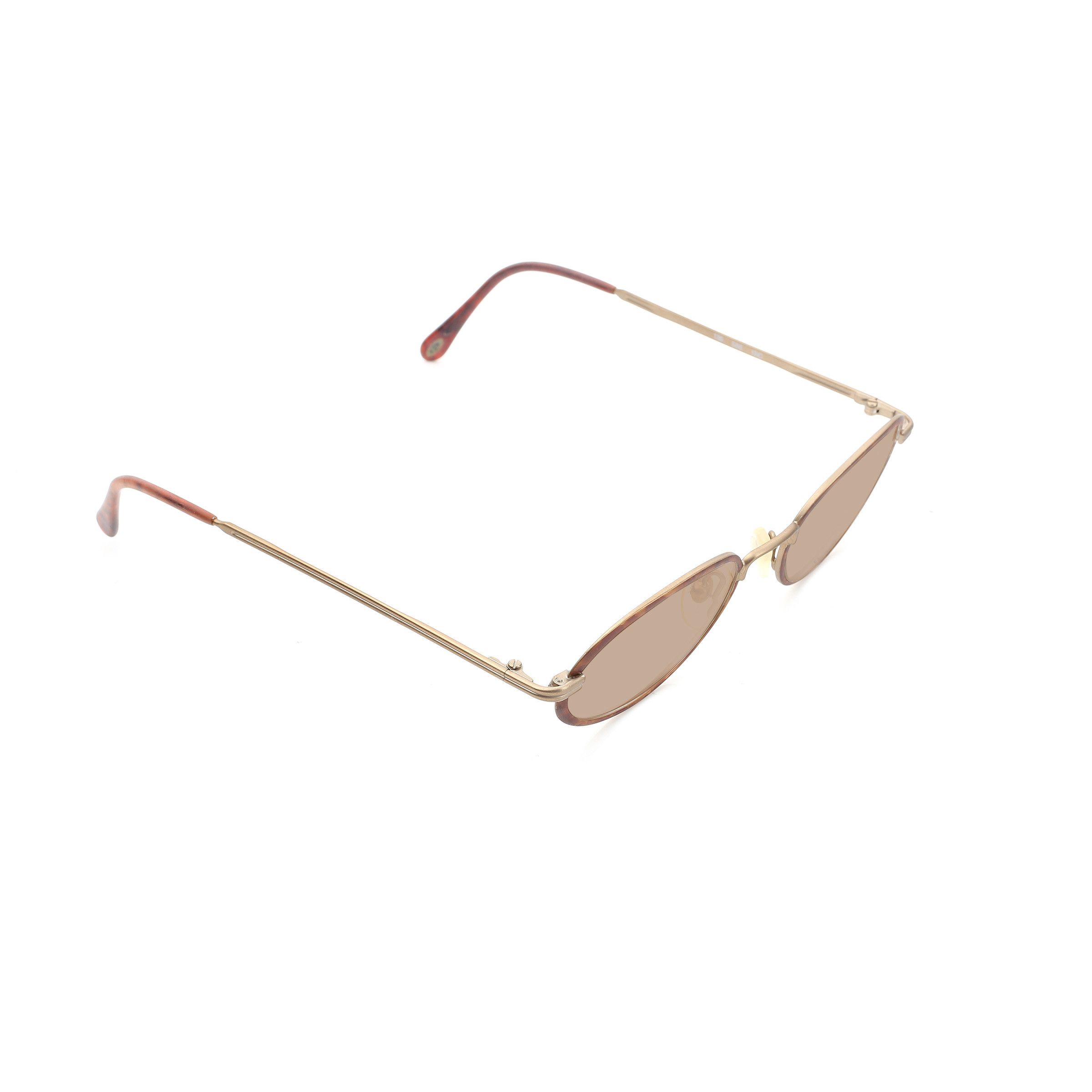 Polo Ralph Lauren Ralph Lauren '90s Gold Dark Havana Oval Sunglasses Size ONE SIZE - 3 Thumbnail