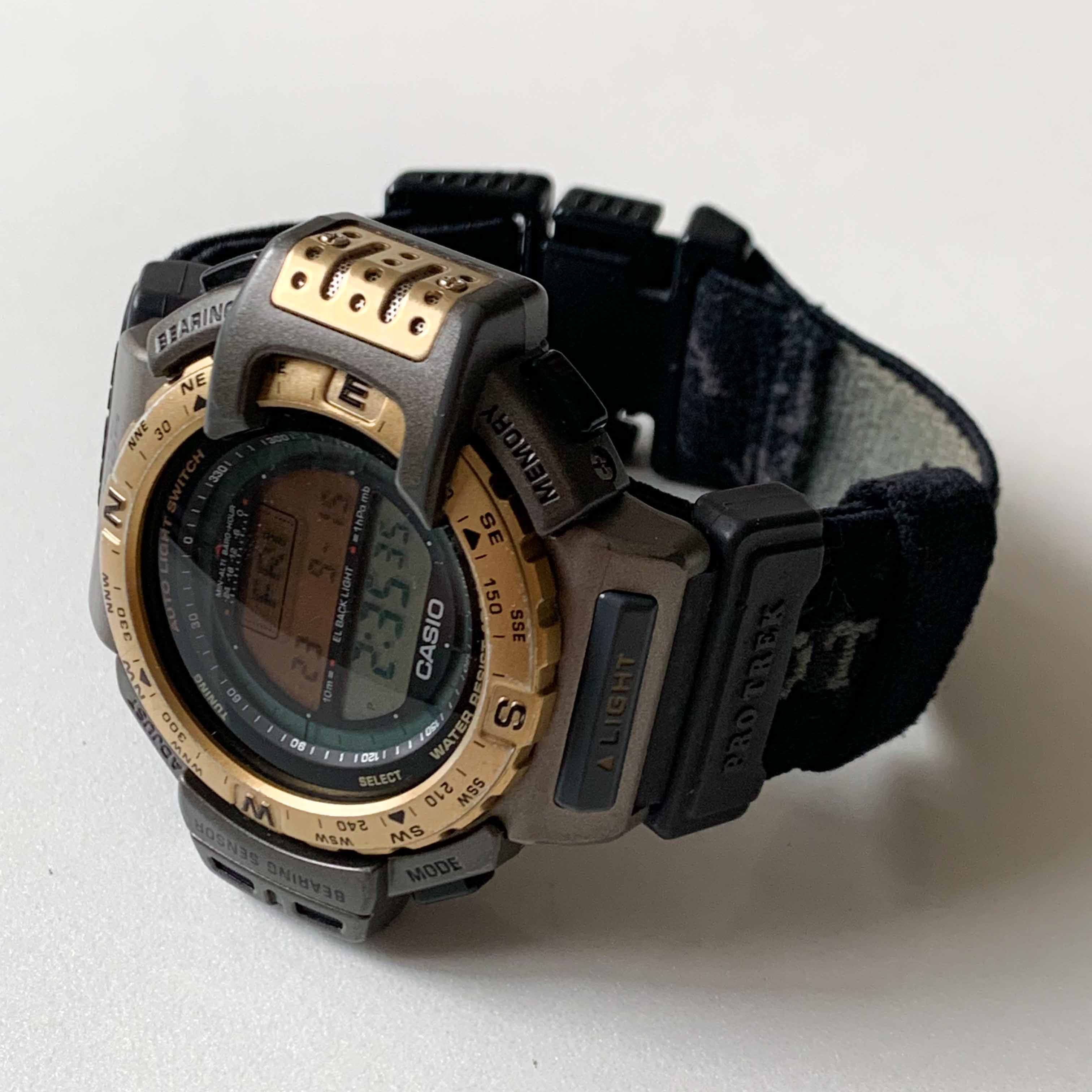 Casio Vintage CASIO Pro Trek Watch Size ONE SIZE - 4 Thumbnail