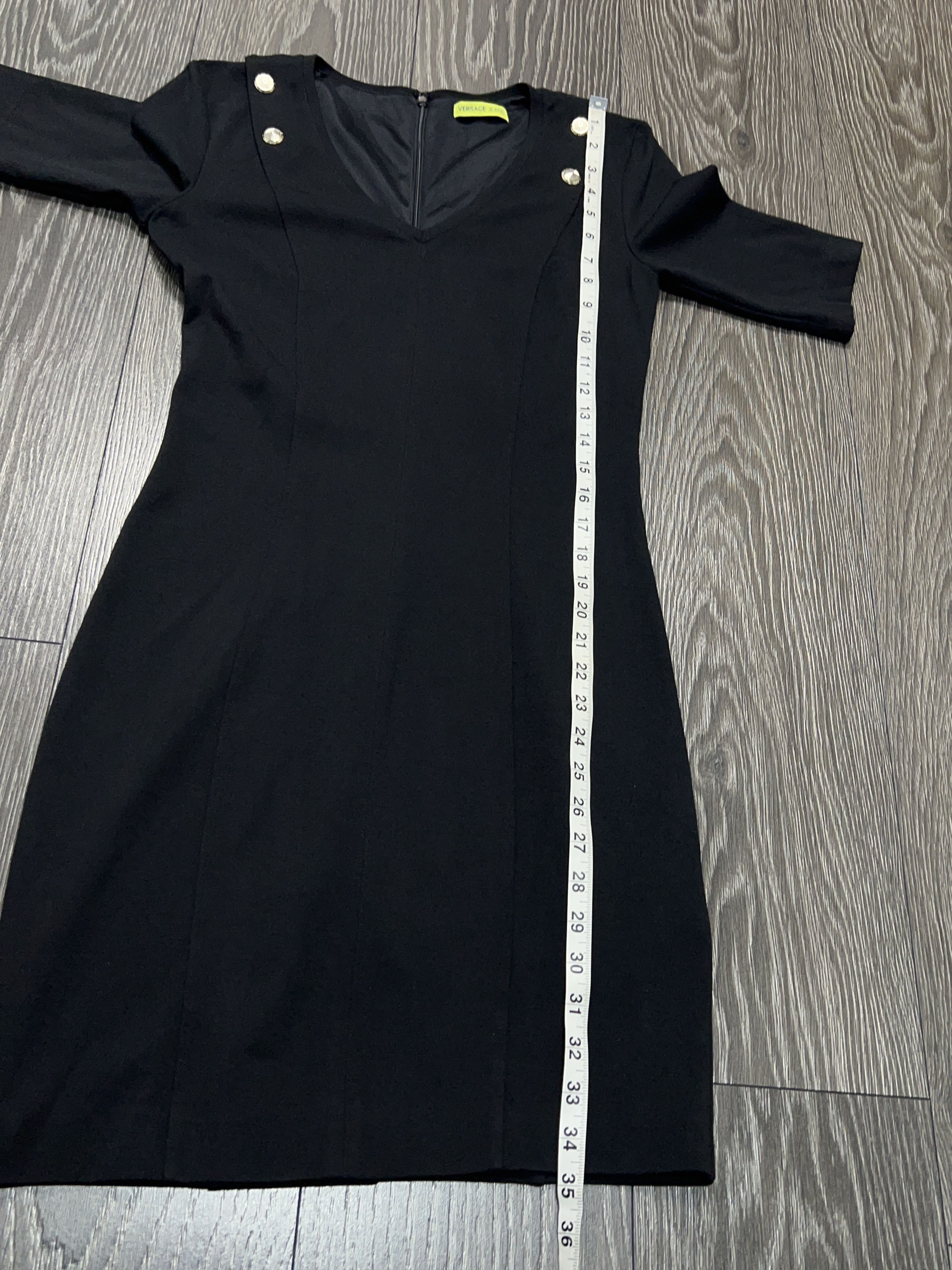 Versace Jeans Couture Versace Jeans Dress Short Sleeve Knee Length Size IT 44 US 8 Size M / US 6-8 / IT 42-44 - 9 Thumbnail