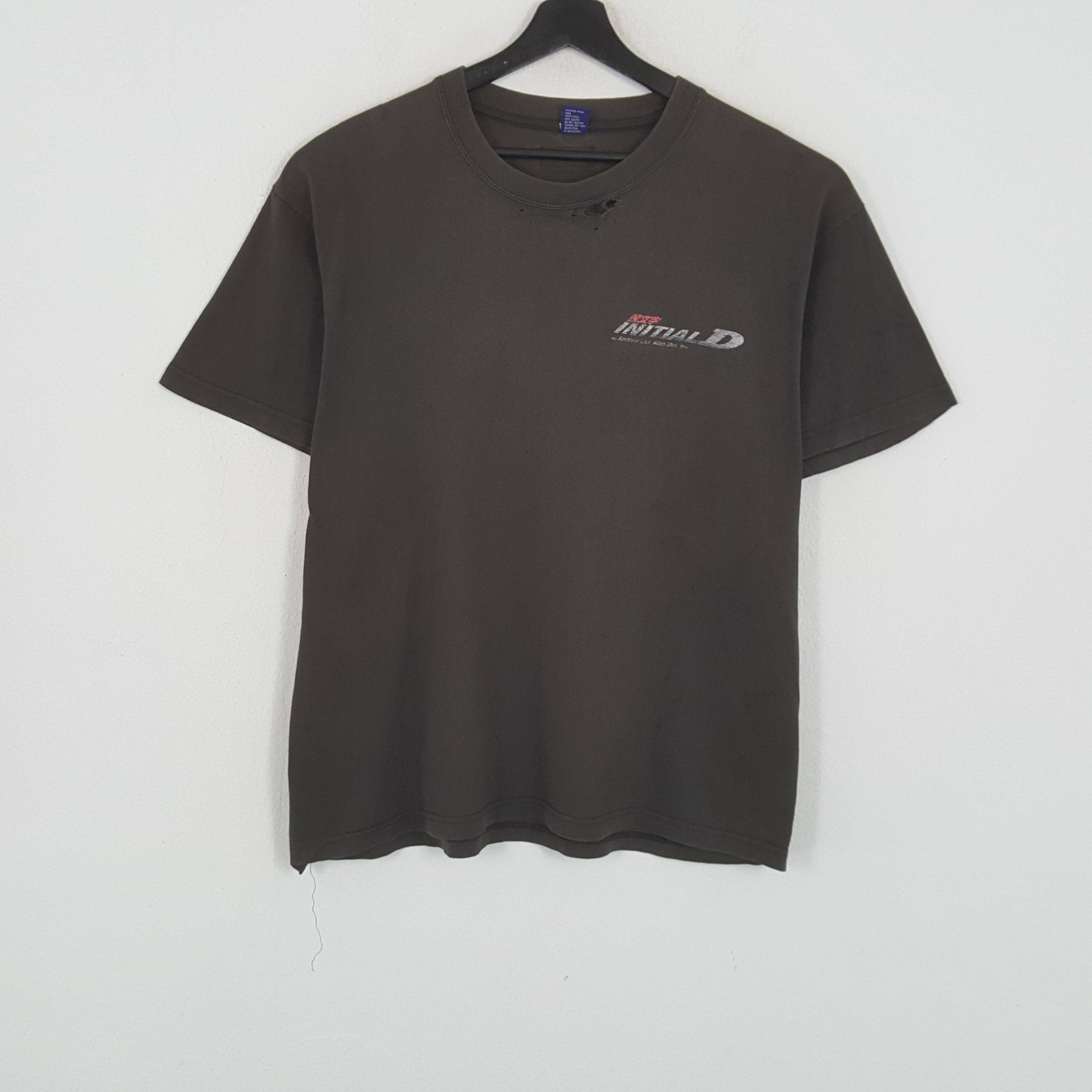 Vintage INITIAL D Japanese Anime Racing Cars Tshirt Size US L / EU 52-54 / 3 - 3 Thumbnail