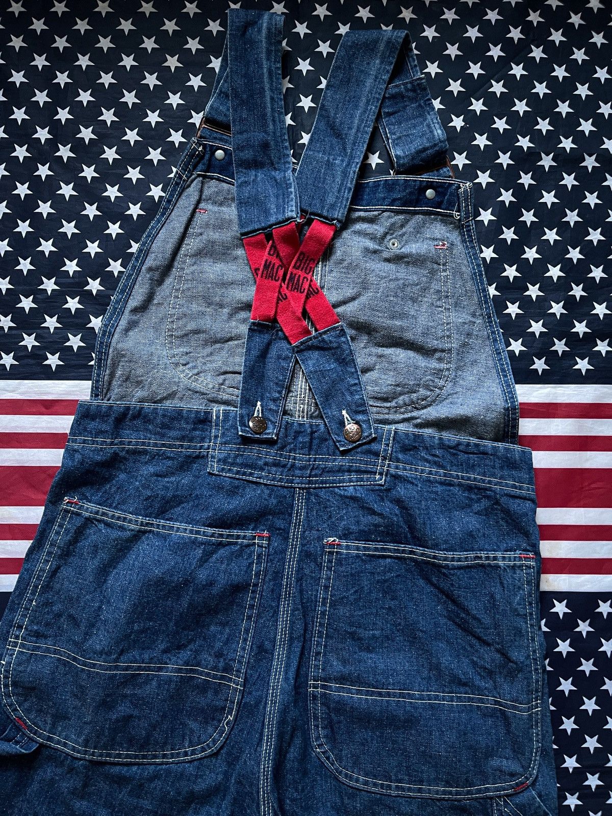 Big Mac × Vintage Vintage 1960s BigMac Overalls Size US 34 / EU 50 - 3 Thumbnail