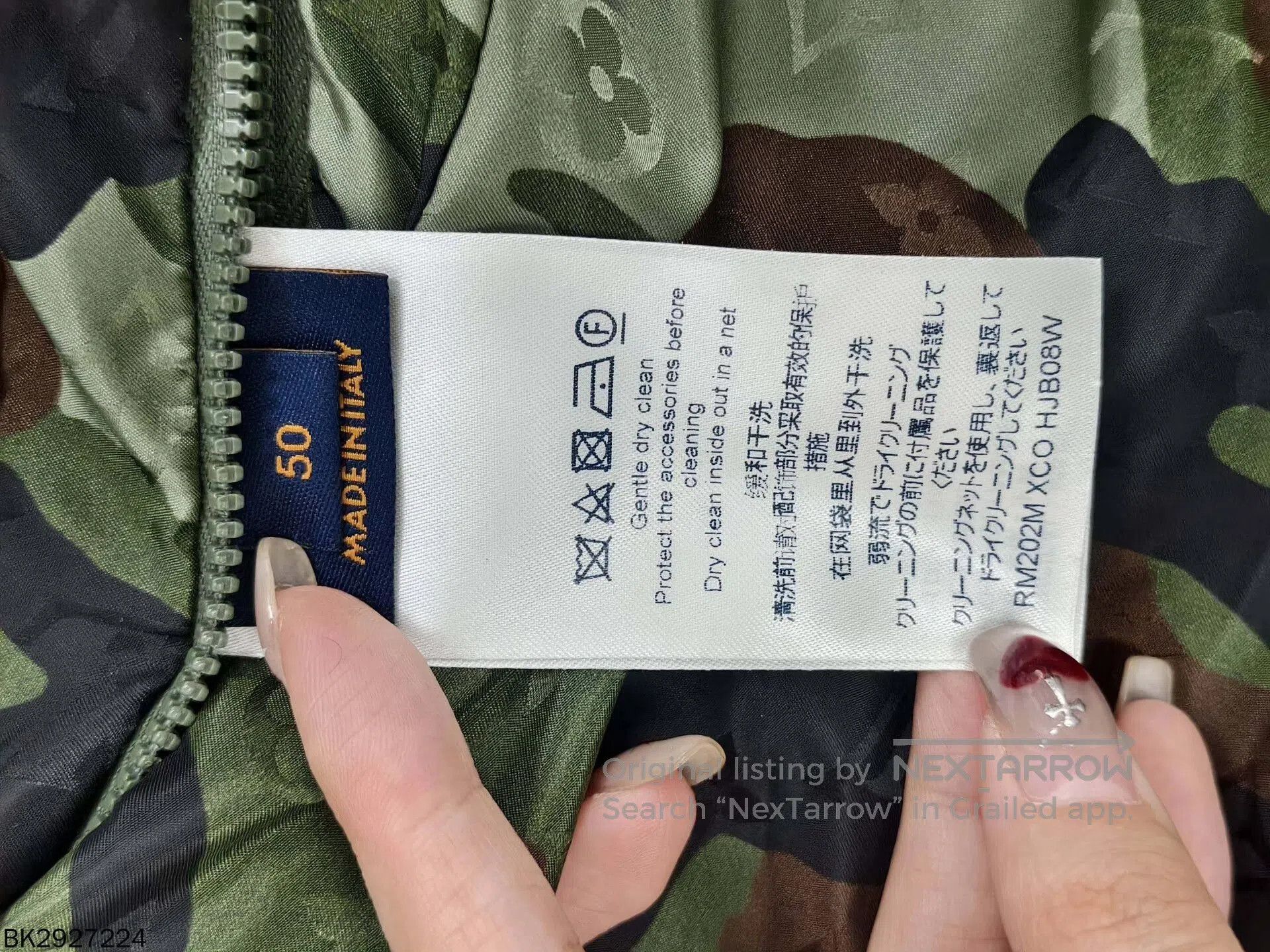 Louis Vuitton louis vuitton camouflage jacket size 50. Size US M / EU 48-50 / 2 - 3 Thumbnail