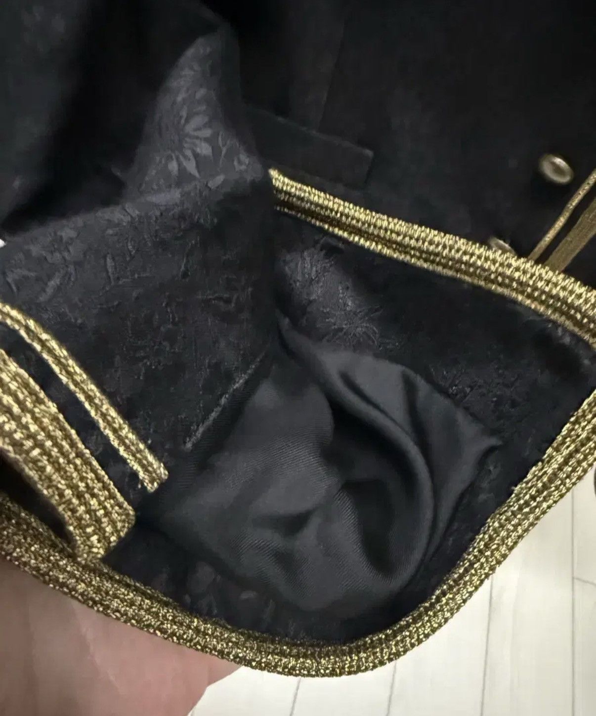 Saint Laurent Paris Saint laurent jacquard spencer office jacket sz44 Size US S / EU 44-46 / 1 - 6 Thumbnail