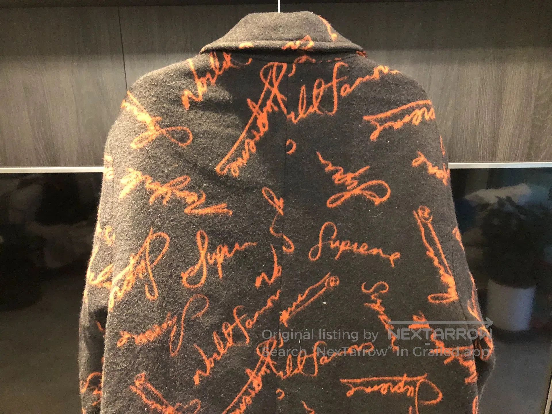Supreme Supreme Wool Embroidered Coat. Size US XL / EU 56 / 4 - 9 Thumbnail