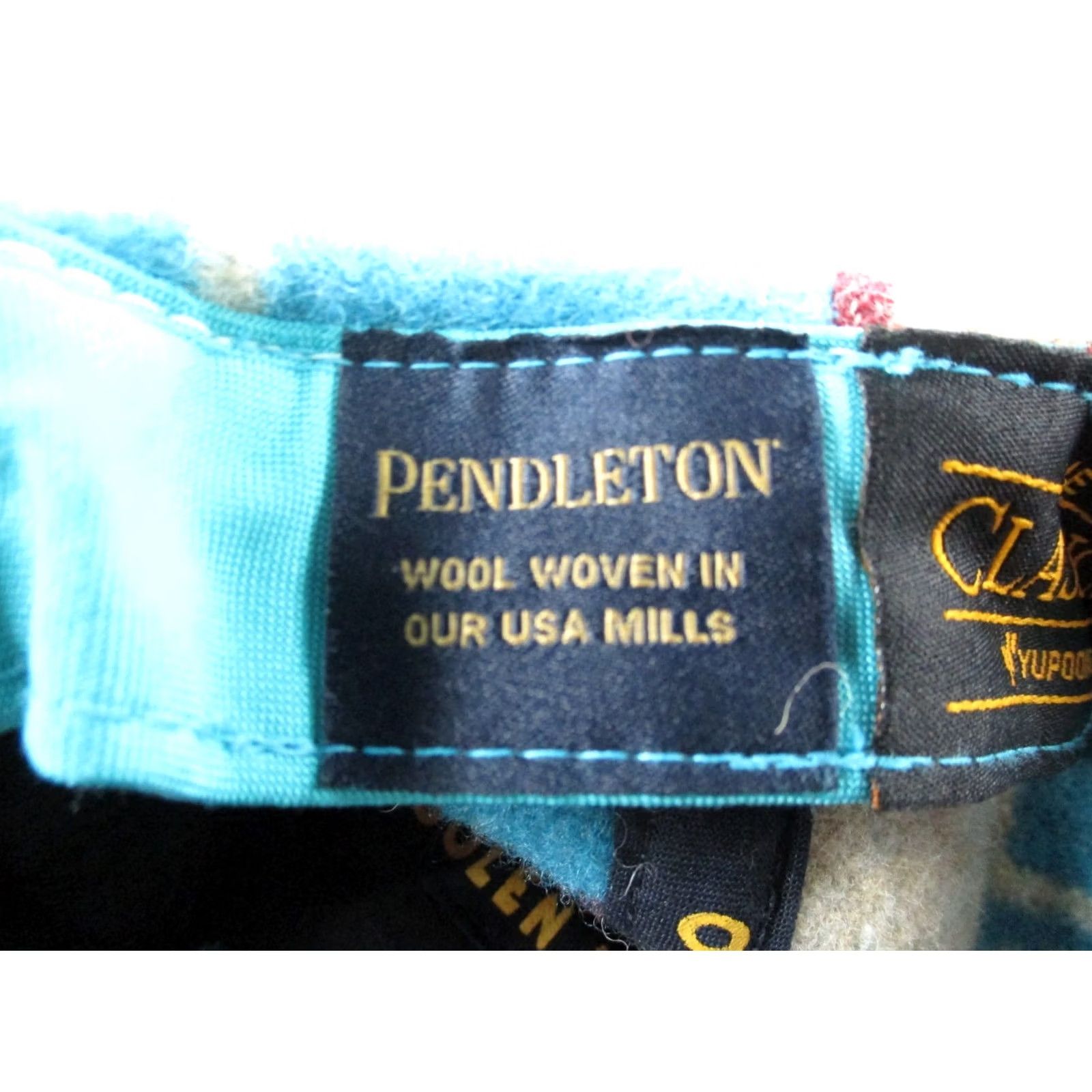 Pendleton Pendleton Hat Mens Wool Southwestern Aztec Tribal Cap Yupoong Strapback USA Made Size ONE SIZE - 7 Thumbnail