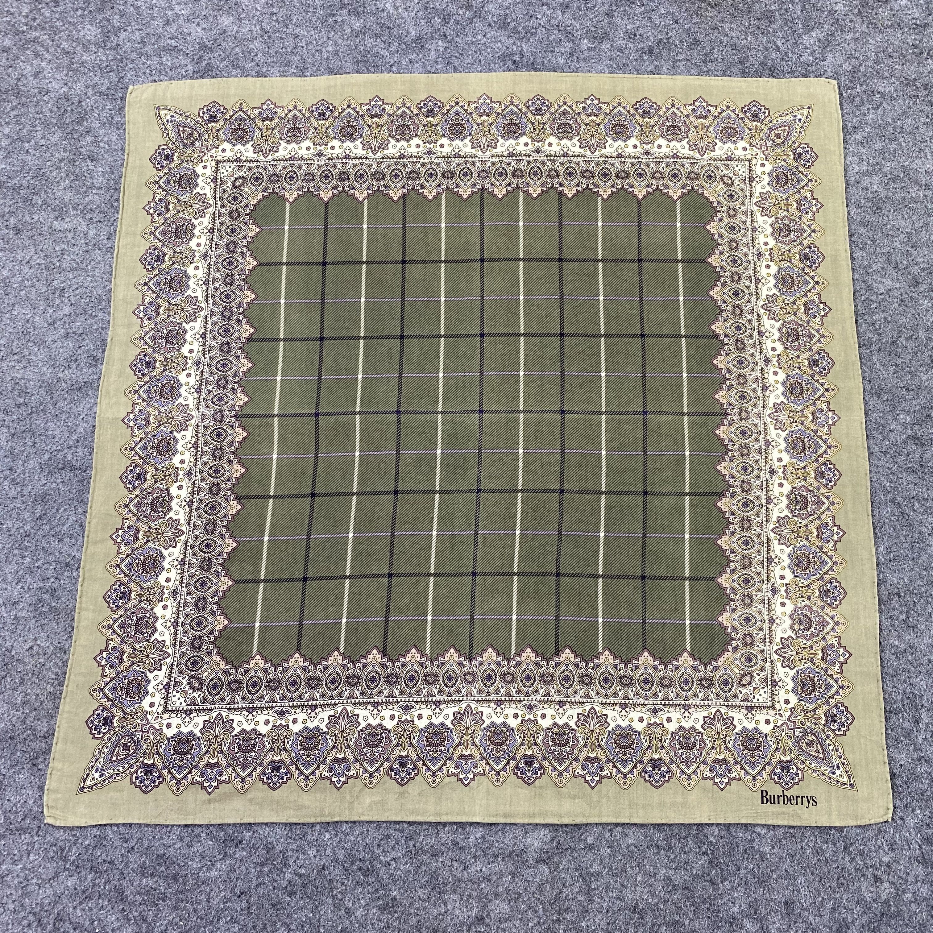 Burberry Burberry Handkerchief / Bandana / Neckerchief-B1182 Size ONE SIZE - 3 Thumbnail
