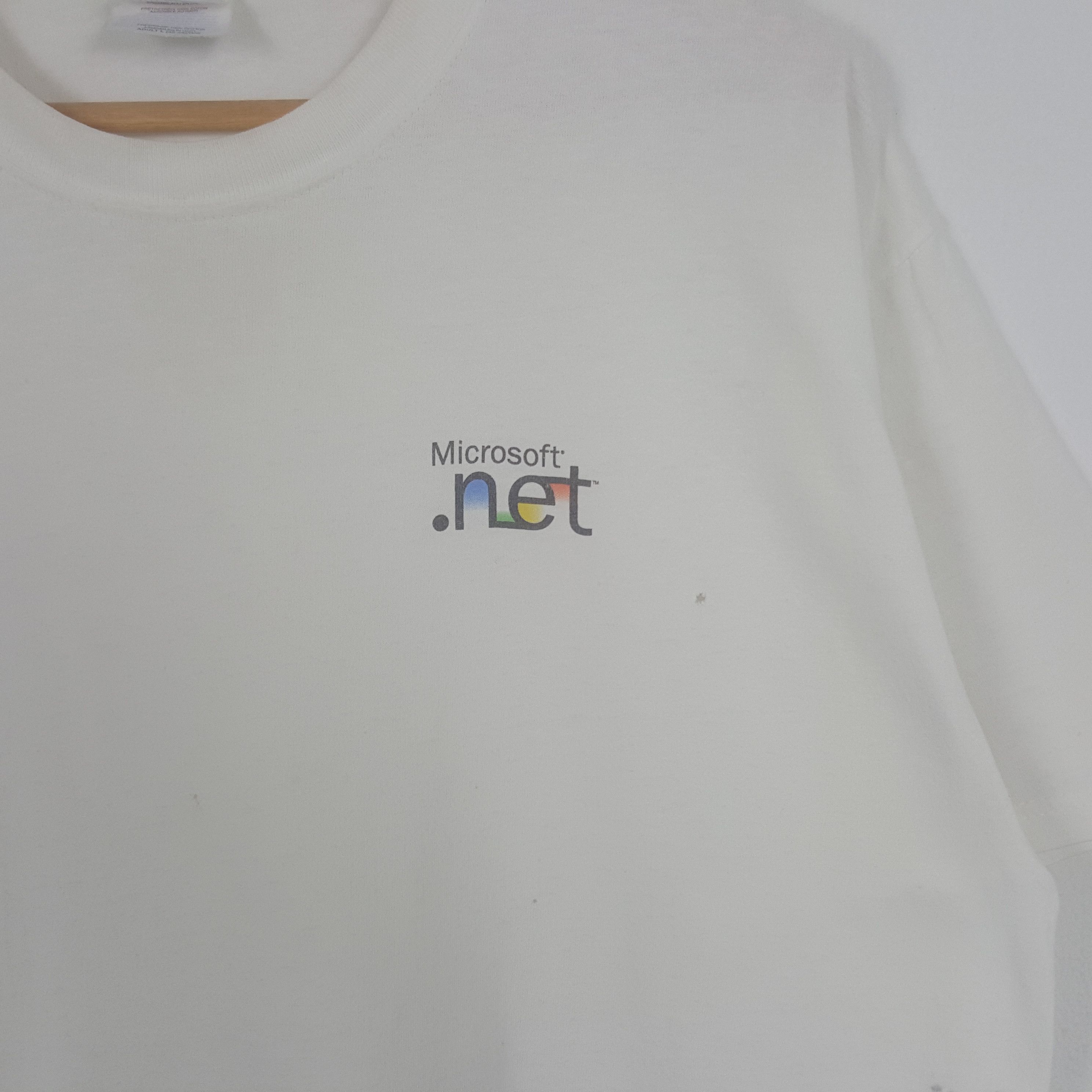 Microsoft × Vintage Vintage Microsoft Electronic Software Company Brand Tshirt Size US L / EU 52-54 / 3 - 2 Thumbnail
