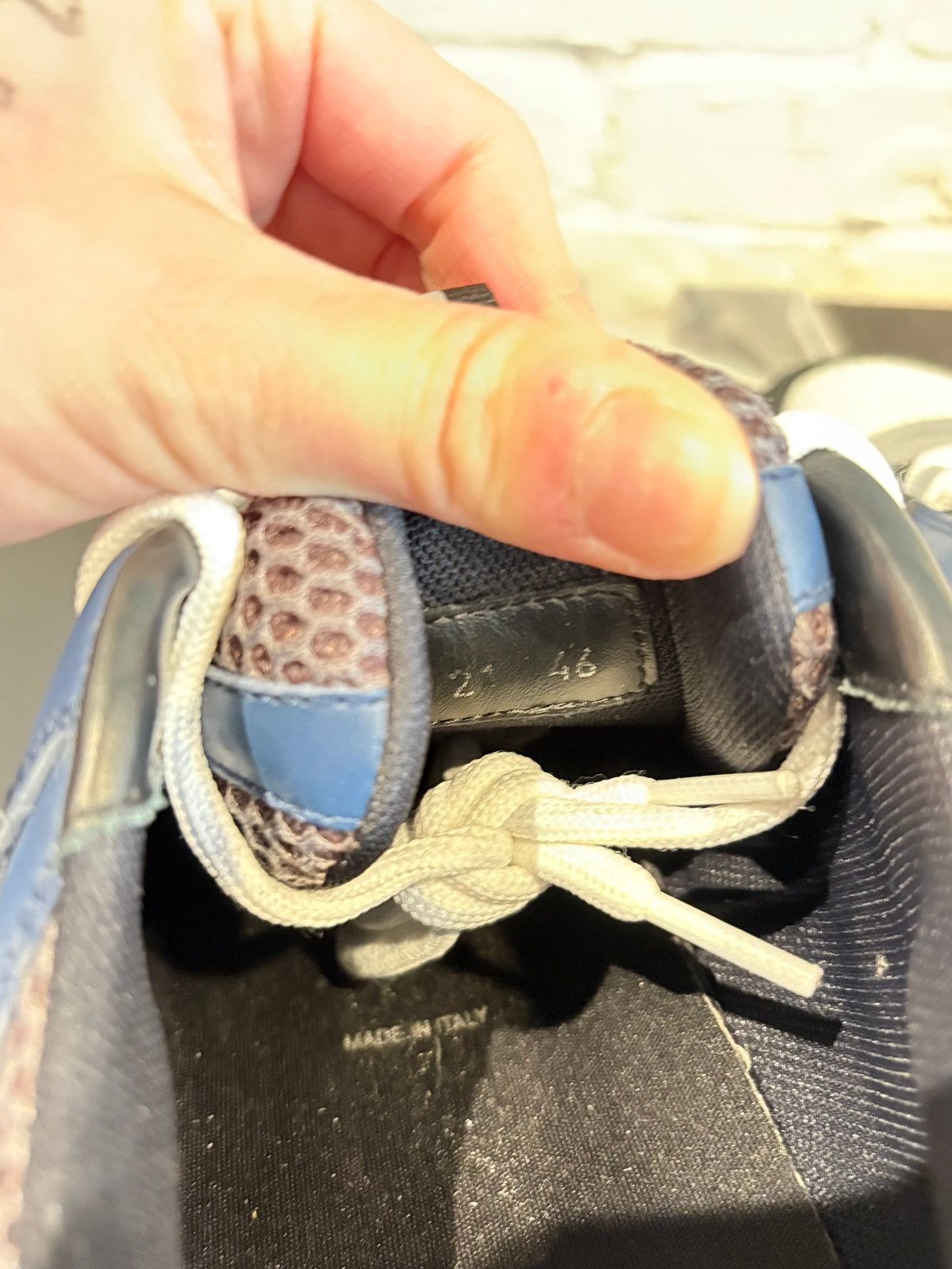 Dior Dior B22 Navy Clean NB Size 46 Size US 13 / EU 46 - 5 Thumbnail