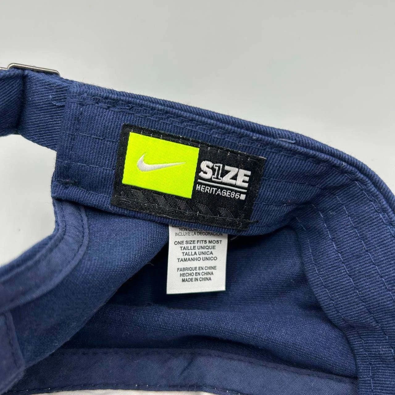 Nike Nike Heritage 86 Hat Men Embroidered Strap Back Cap Cotton Size ONE SIZE - 5 Thumbnail