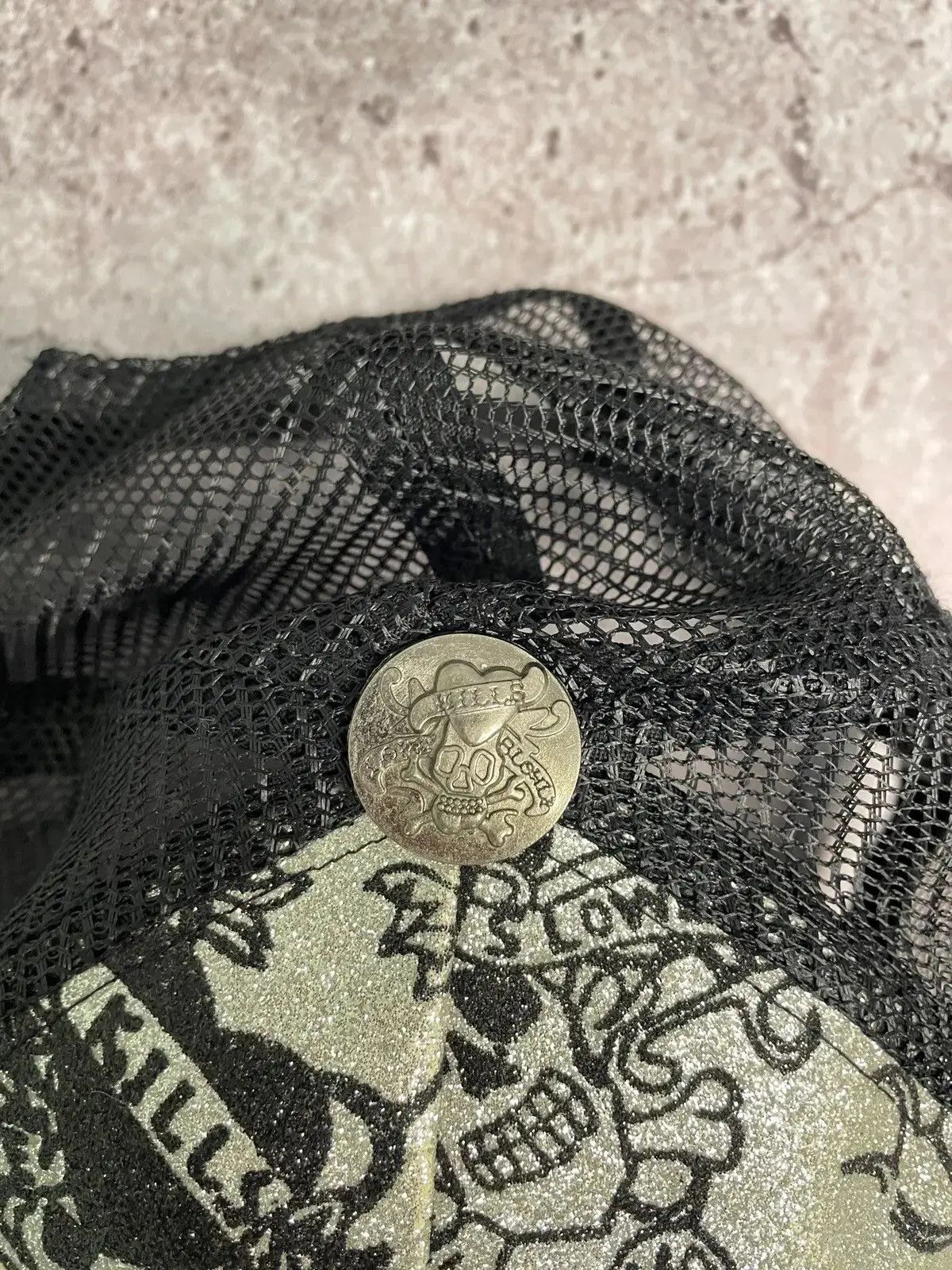 Ed Hardy × Vintage ED HARDY BY CHRISTIAN AUDIGIER VINTAGE CAP Size ONE SIZE - 2 Thumbnail