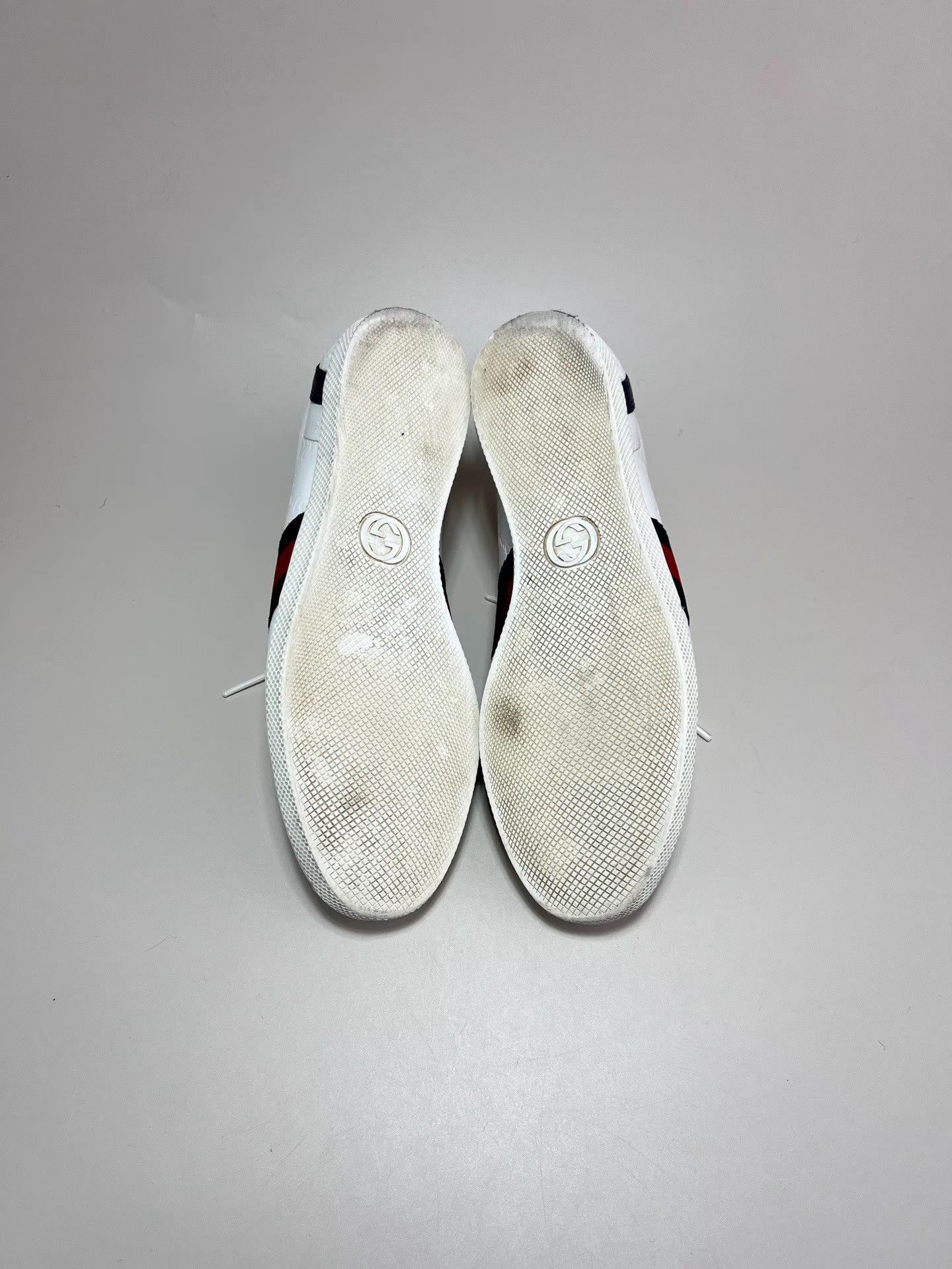 Gucci GUCCI GG Embossed Print White Sneakers Size US 7.5 / IT 37.5 - 5 Thumbnail