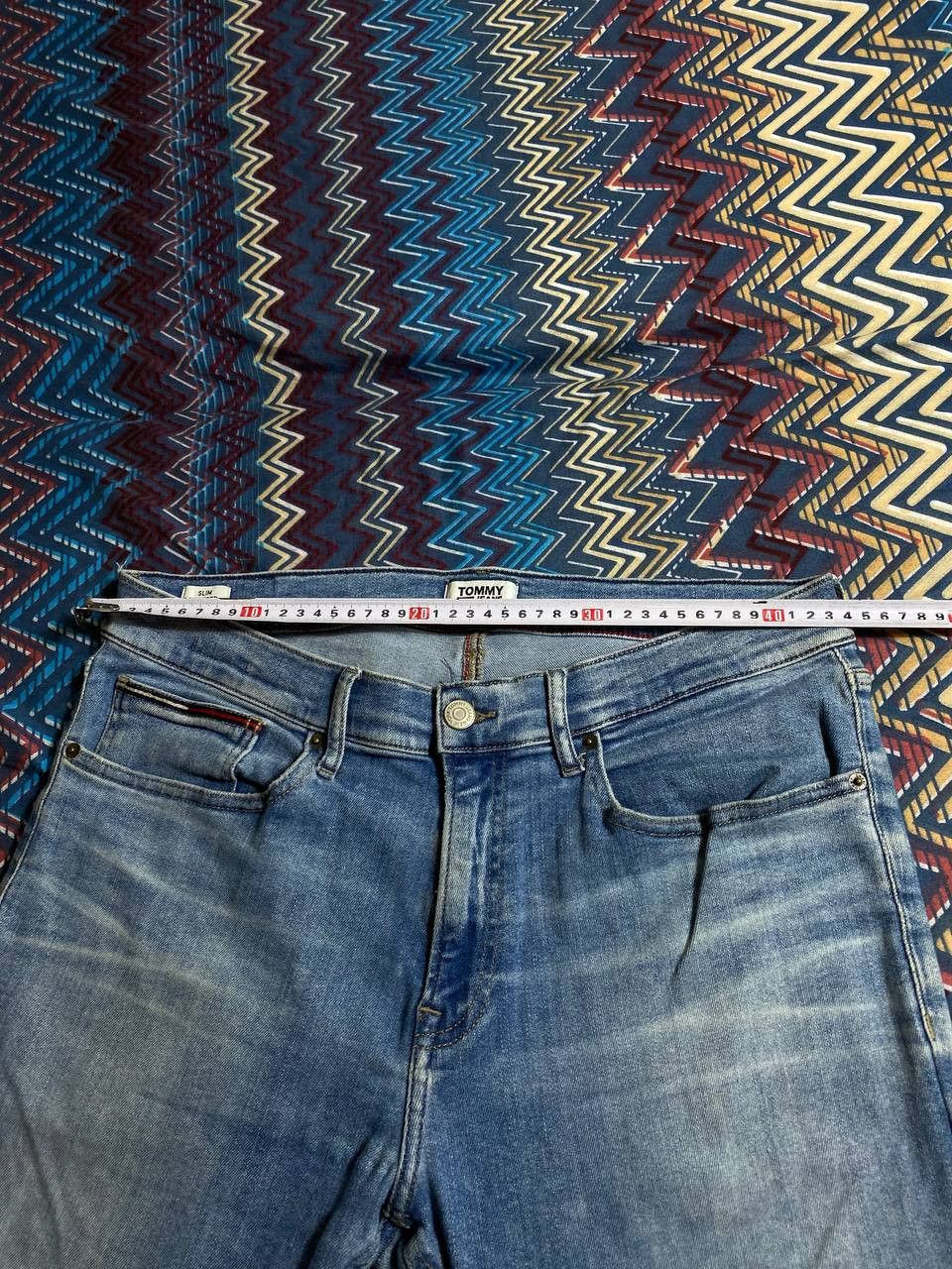 Tommy Hilfiger × Vintage Vintage FADED RIPPEP Jean denim PANTS Size US 33 - 14 Thumbnail