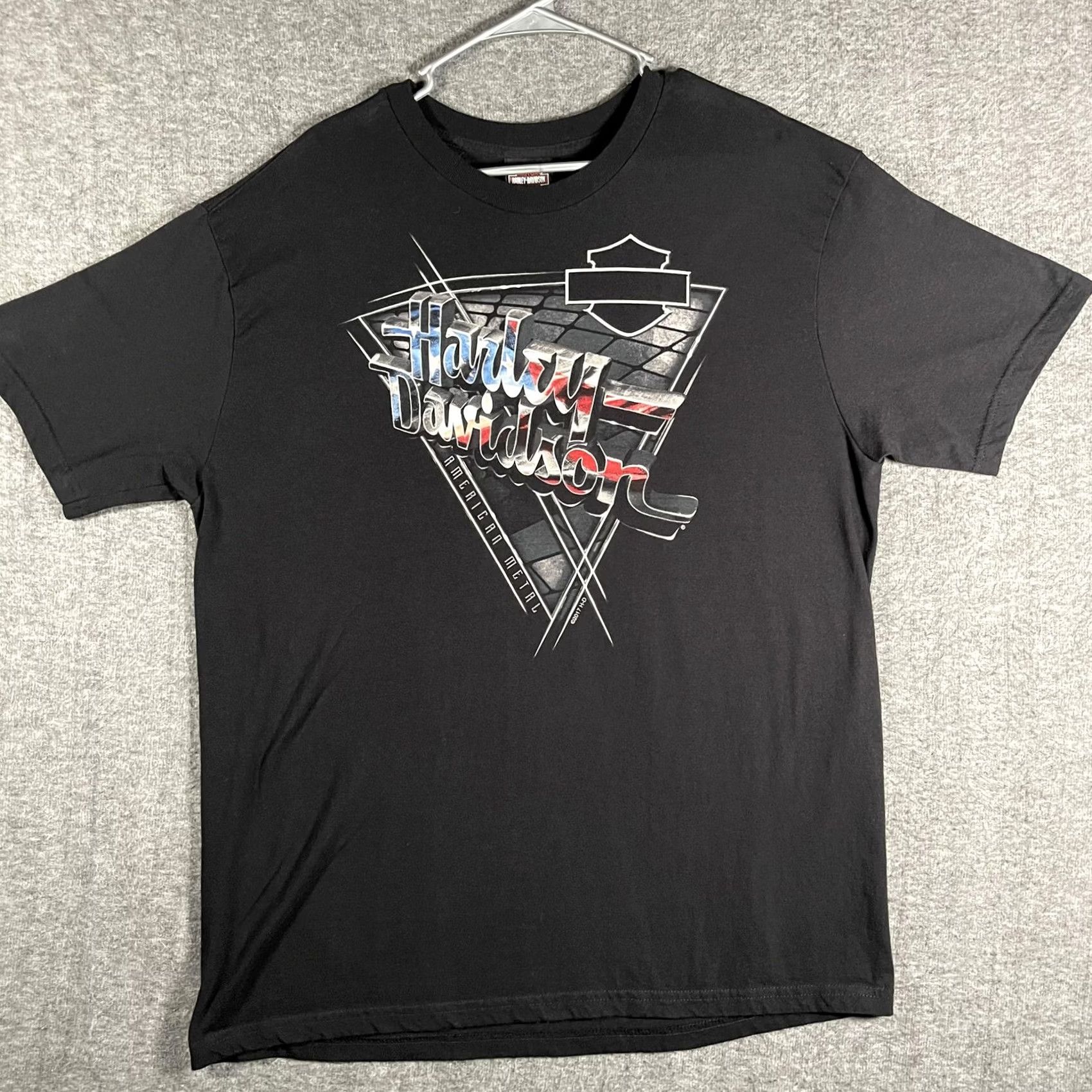 Harley Davidson Harley-Davidson Mens XL Black Maui Hawaii Chopper Graphic Tee Size US XL / EU 56 / 4 - 3 Thumbnail