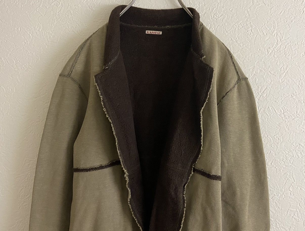 Kapital KAPITAL vintage weathering sweat " Haori " (Put on) Size US M / EU 48-50 / 2 - 2 Thumbnail