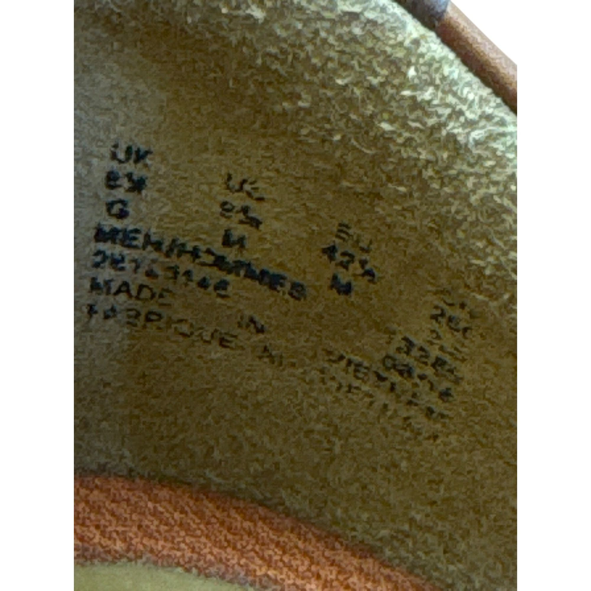 Clarks Clarks Mens Brown Leather Lace-Up Oxfords Shoes Size 9.5 SKU Size US 9.5 / EU 42-43 - 12 Thumbnail