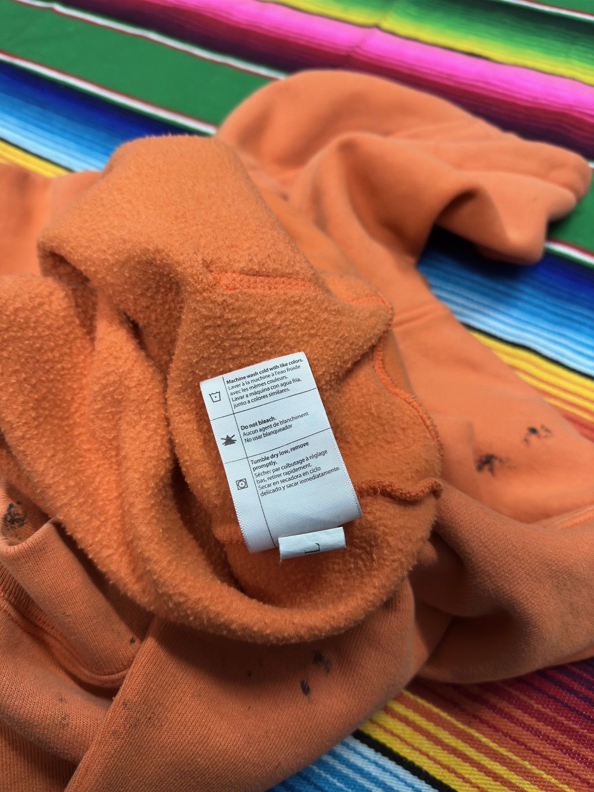 Carhartt 💥Distress Carhatt💥Hoodies Distress Crazy Design 💥 Size US XL / EU 56 / 4 - 7 Thumbnail