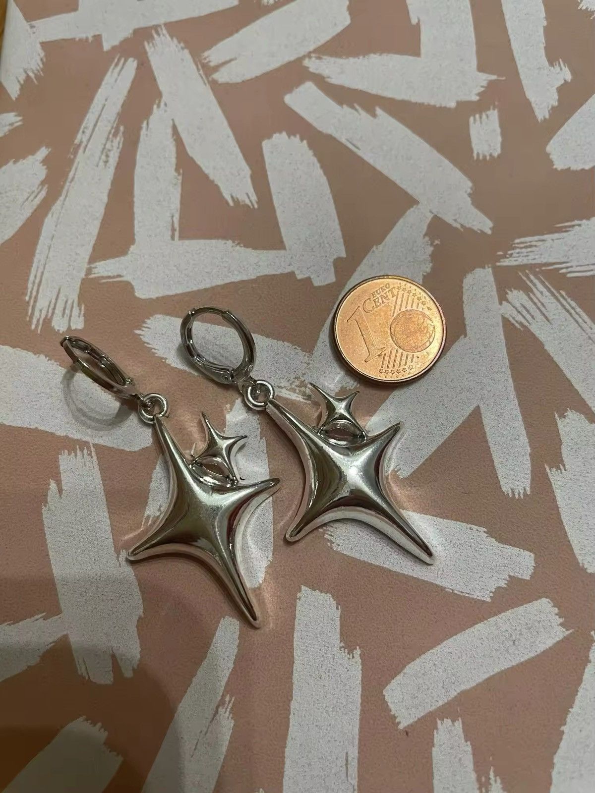 Jewelry Simple Star Earrings Size ONE SIZE - 6 Thumbnail