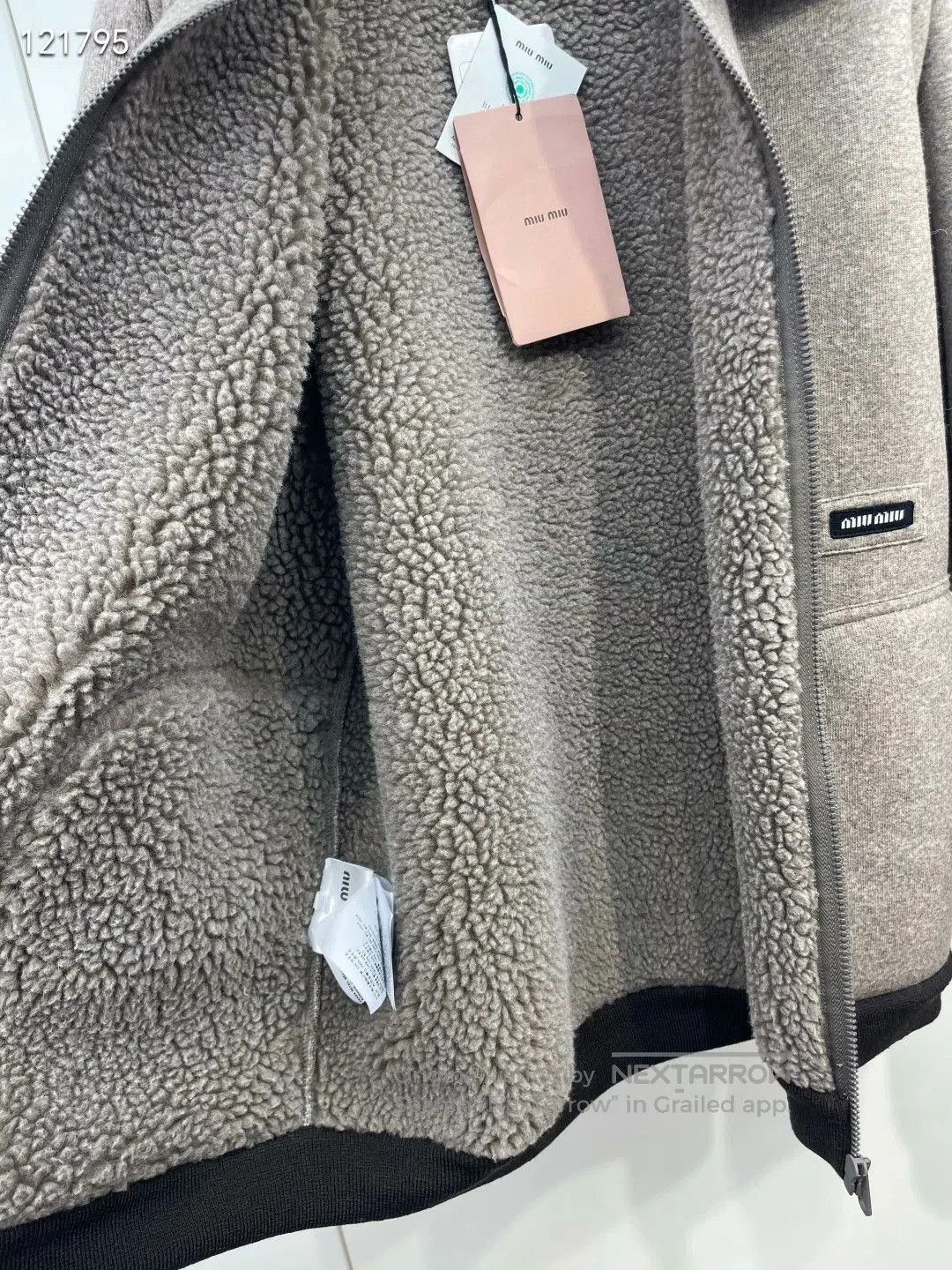 Miu Miu Miu Miu 25 Fleece Zip Jacket. Size S / US 4 / IT 40 - 4 Thumbnail