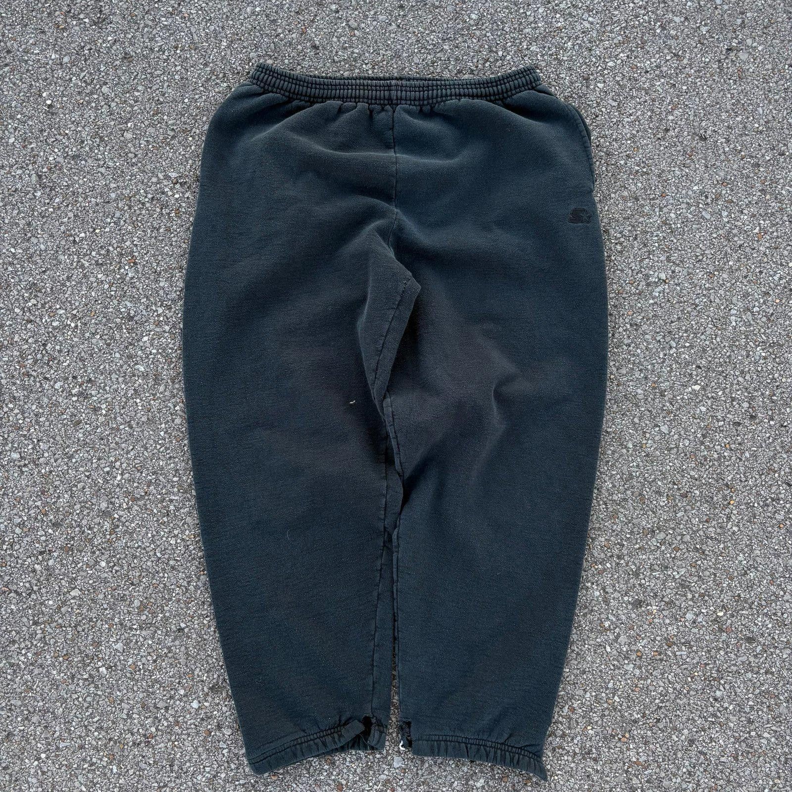 Starter Y2K baggy black Sweatpants Size US 34 / EU 50 - 1 Thumbnail