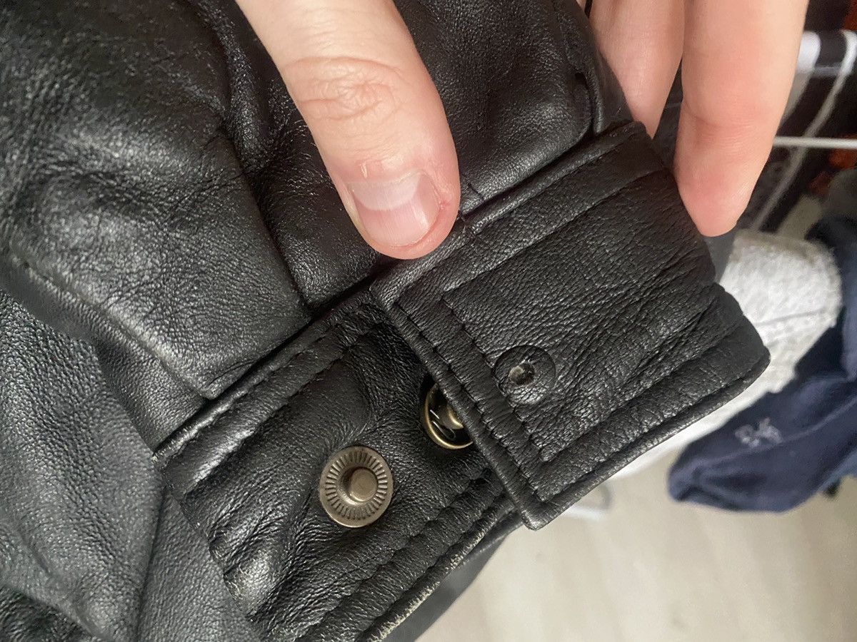 Vintage Vintage streetwear leather jacket 90s Size US L / EU 52-54 / 3 - 12 Thumbnail
