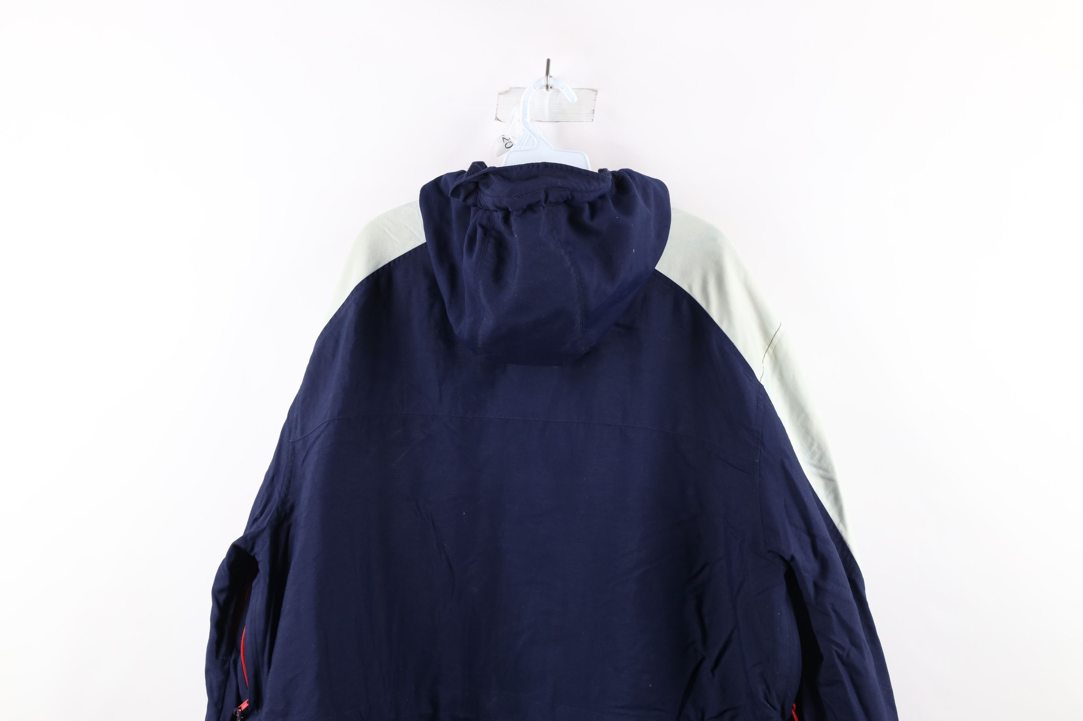 Tommy Hilfiger × Vintage Vintage 90s Tommy Hilfiger Fleece Lined Hooded Jacket Size US XXL / EU 58 / 5 - 17 Thumbnail