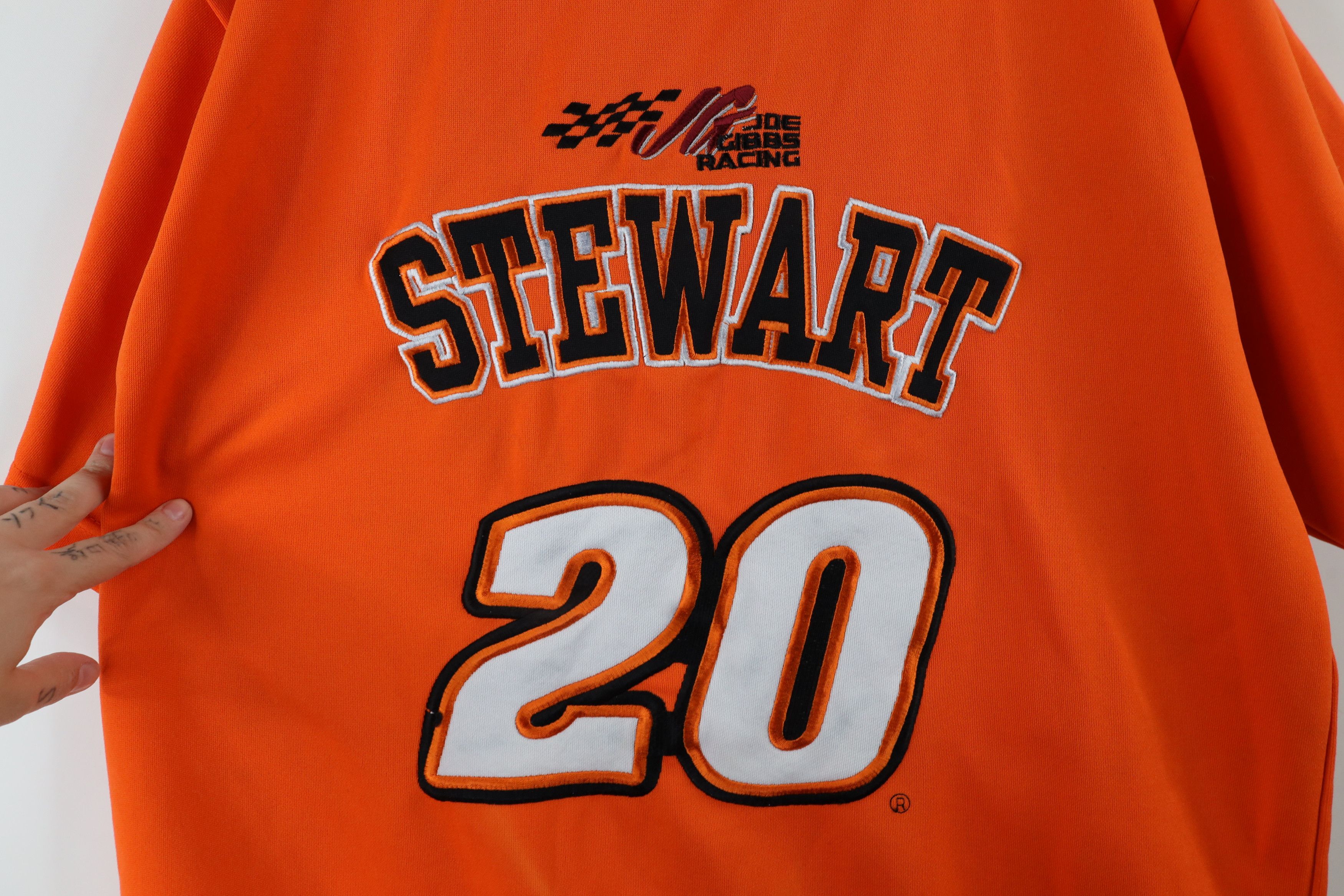 Vintage Vintage NASCAR Racing Home Depot Baseball Jersey Orange Size US L / EU 52-54 / 3 - 12 Thumbnail