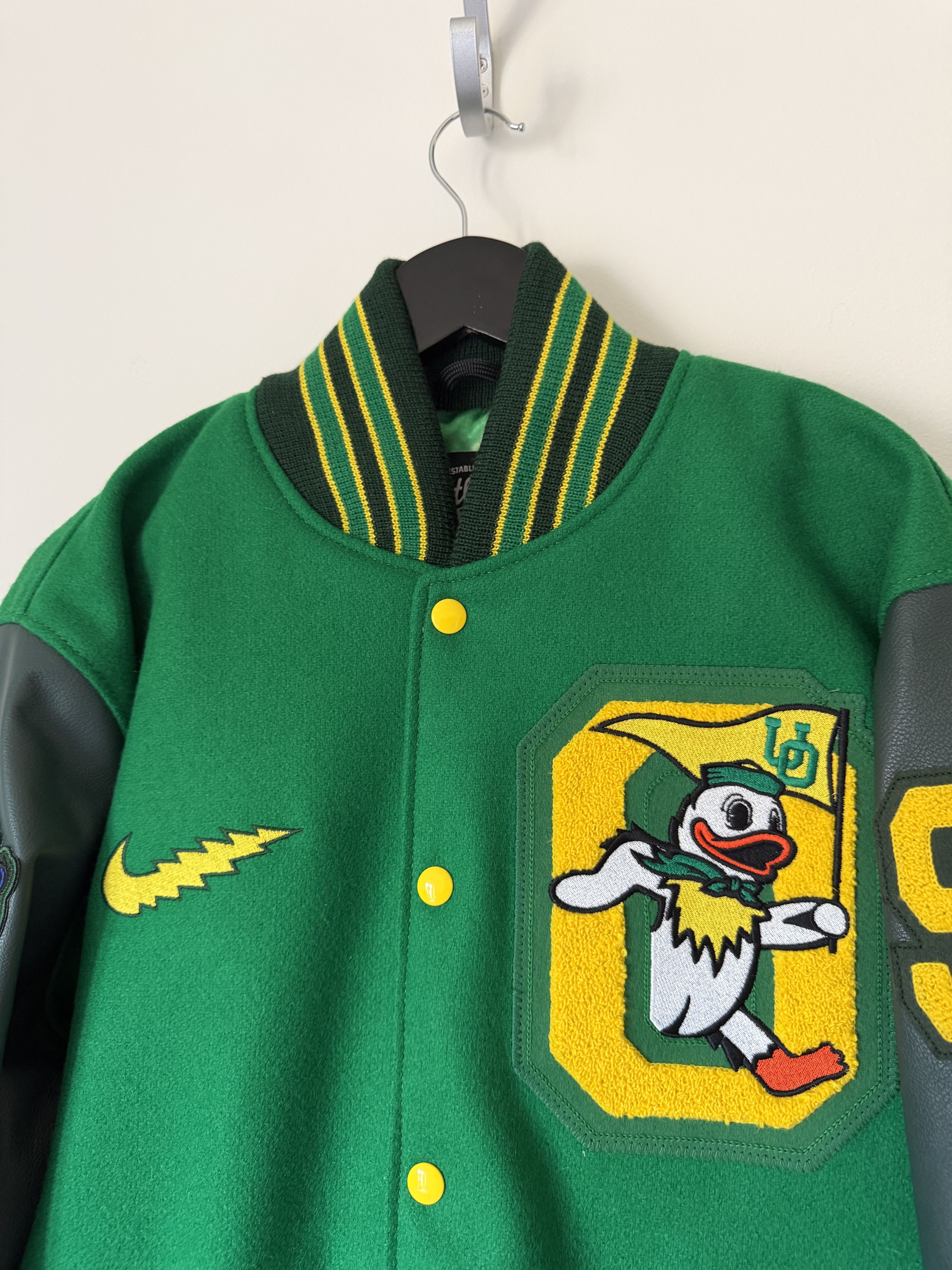 Nike Class Trip Grateful Dead Oregon Ducks Letterman Jacket