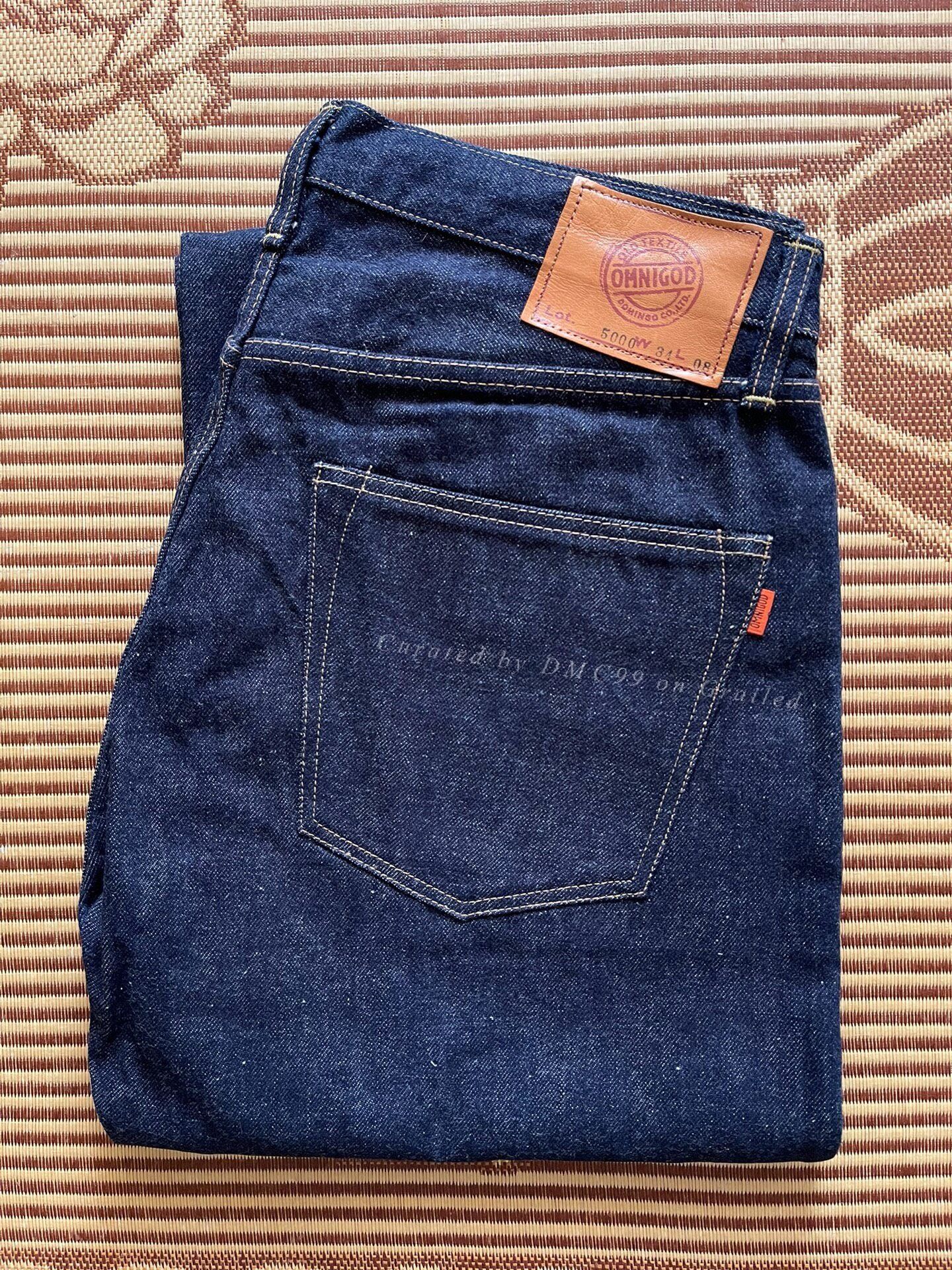 OMNIGOD Omnigod 5000 Natural Indigo Dyed W34 Size US 34 / EU 50 - 1 Thumbnail