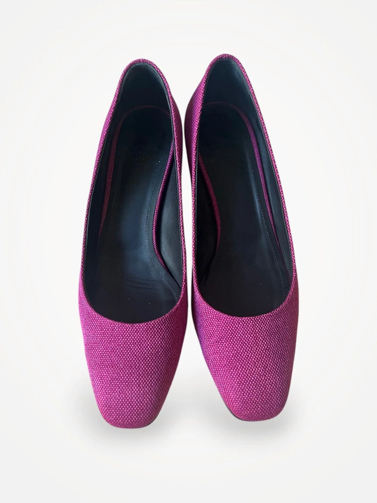 aeyde Aeyde Blake hotpink canvas Heels Size US 10.5 / IT 40.5 - 1 Thumbnail