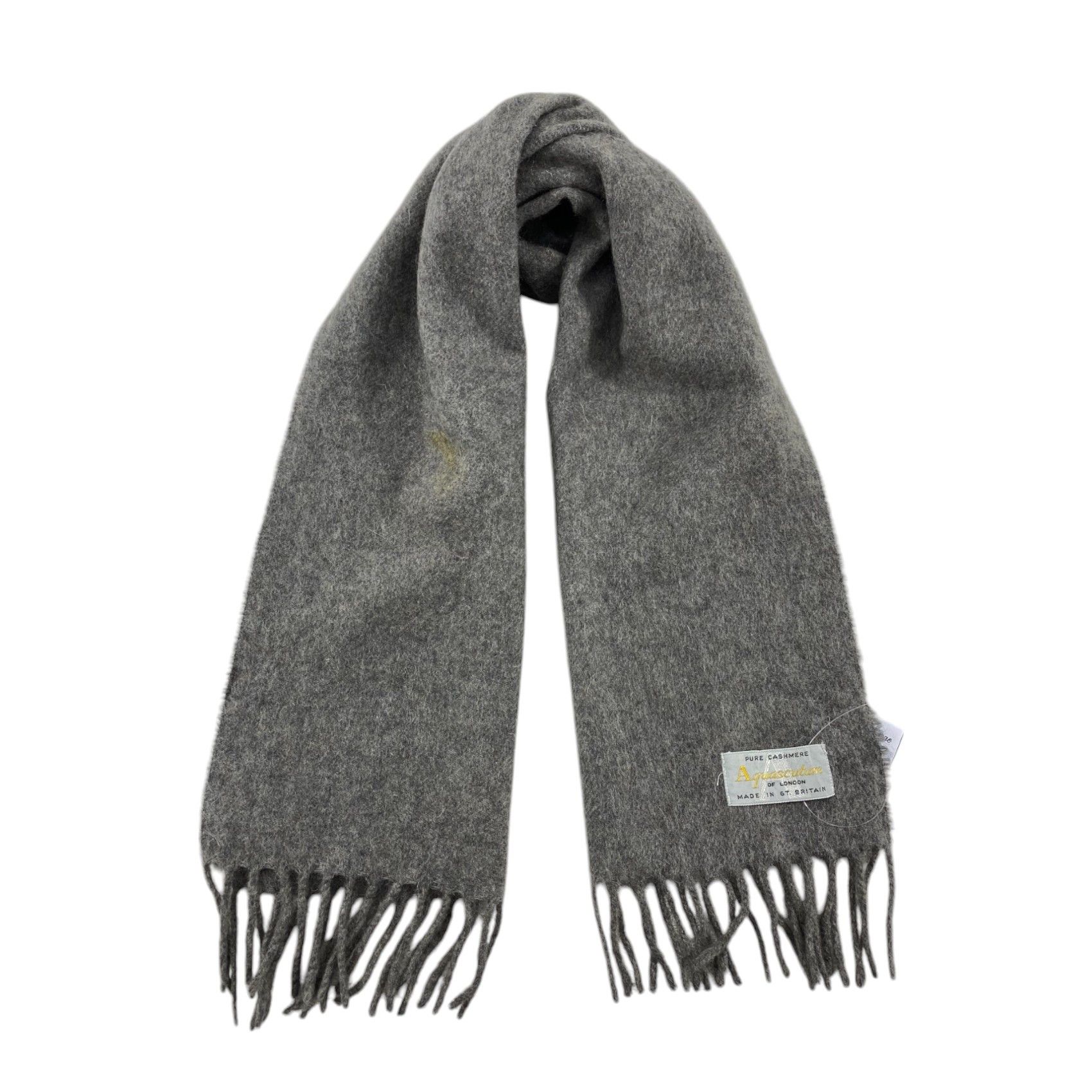 Aquascutum × Vintage Aquascutum Scarf / Muffler / Neckwear - WW1667 Size ONE SIZE - 1 Thumbnail