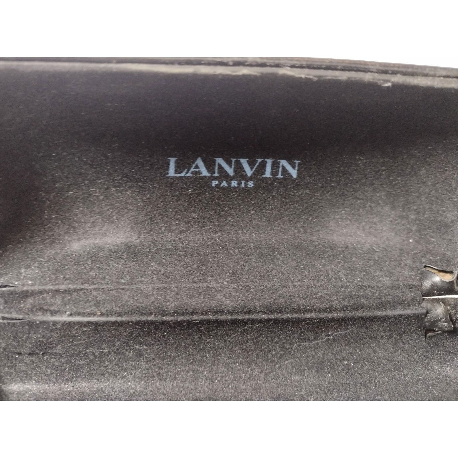Lanvin Lanvin Pinstripe Coffee Brown Women's Sunglasses Clamshell C Size ONE SIZE - 12 Thumbnail