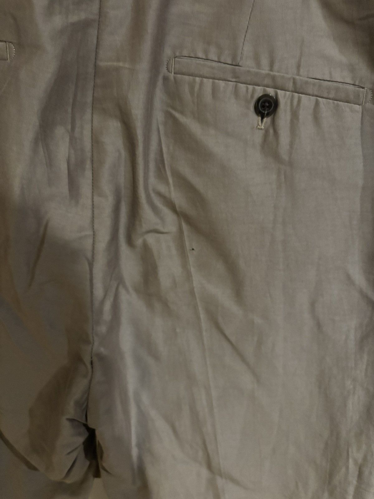 Rick Owens Sample Dust Silk/Cotton Tecuatl Slim Astaires Size 48R - 5 Thumbnail