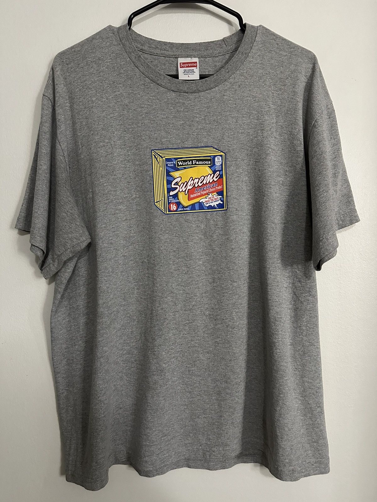 Supreme Supreme Cheese Tee Size US L / EU 52-54 / 3 - 1 Thumbnail