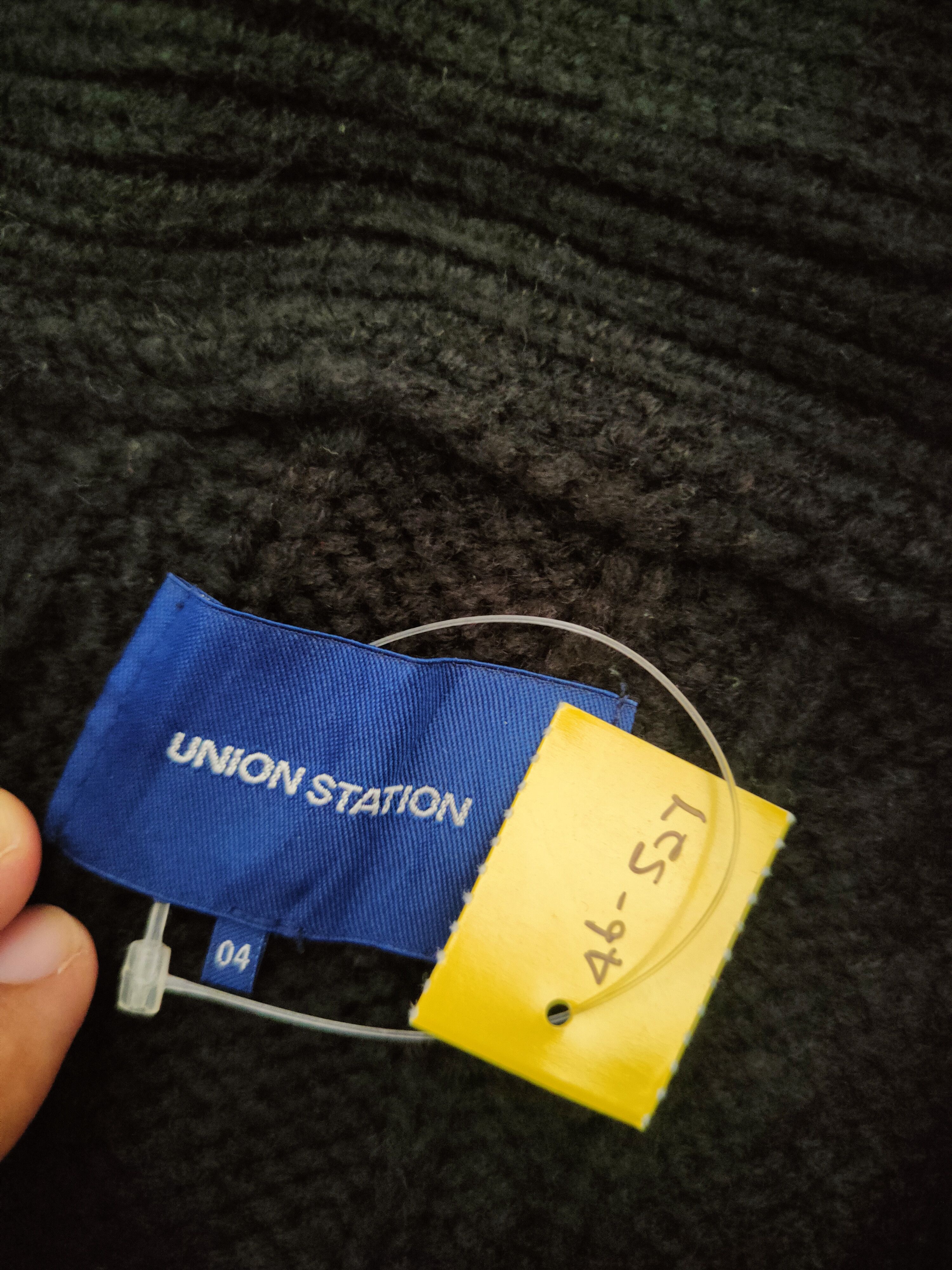 Japanese Brand DL Union Station Black Knitwear Sweaters #46-527 Size US M / EU 48-50 / 2 - 13 Thumbnail