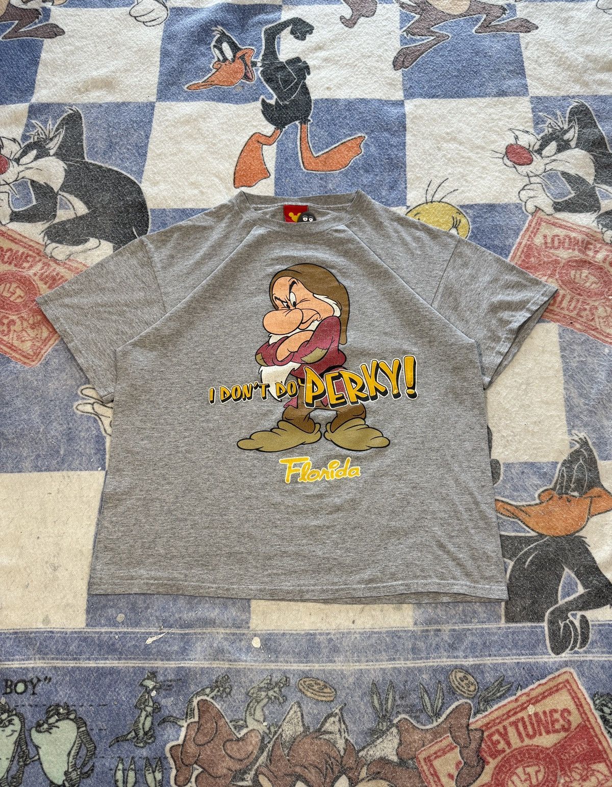Disney Vintage grumpy Florida tee Size US L / EU 52-54 / 3 - 1 Thumbnail