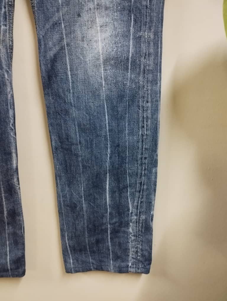 Takeo Kikuchi Japan Designer Takeo Kikuchi Leather Pocket Lightning Wash Size US 33 - 5 Thumbnail