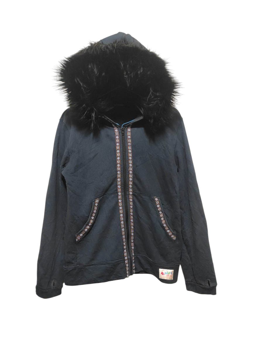 Rokx Zip Fur Hoodie i6w9 Lgb Style navy