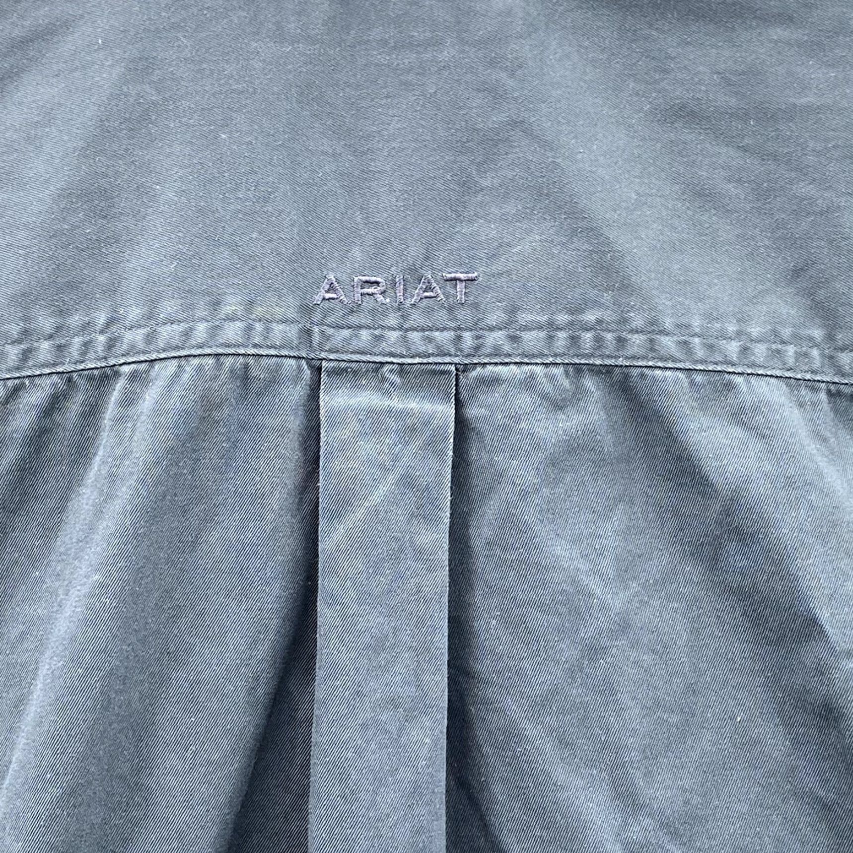 Ariat Ariat Shirt Men's Medium Navy Thick Cotton Western Outdoor Cowboy Workwear 90's Size US M / EU 48-50 / 2 - 7 Thumbnail