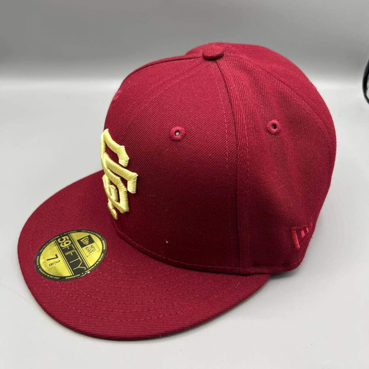 New Era San Francisco Giants Hat Men 7 3/8 MLB Fitted Cap New Size ONE SIZE - 7 Thumbnail