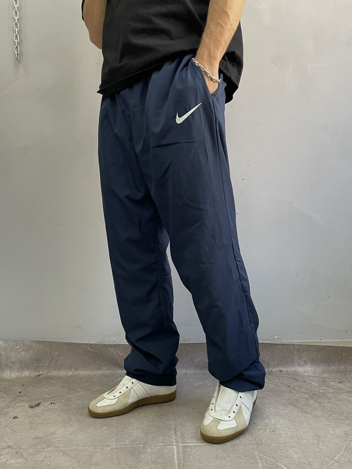 Nike Nike acg swoosh drill y2k track pants y2k Size US 34 / EU 50 - 1 Thumbnail