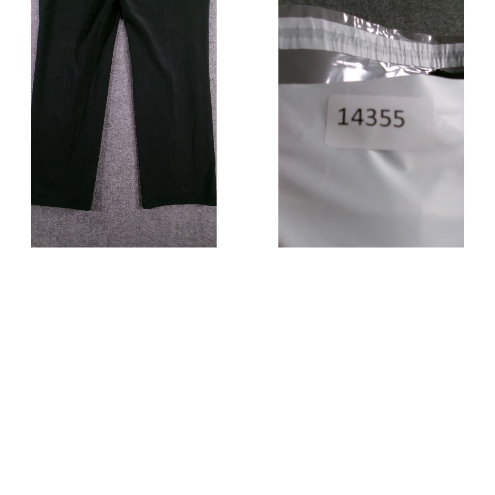Vintage Apostrophe Pants Women 8 Black Straight Leg Stretch Capsule Preppy City Size 30" / US 8 / IT 44 - 9 Thumbnail