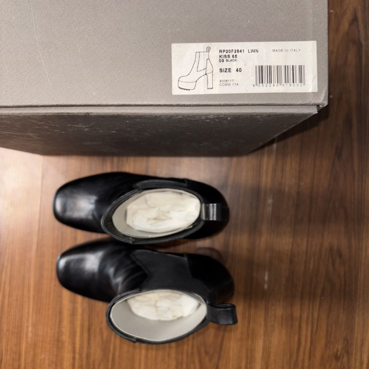 Rick Owens Rick Owens "FW19 Larry" Kiss Boots Size US 10 / IT 40 - 25 Thumbnail