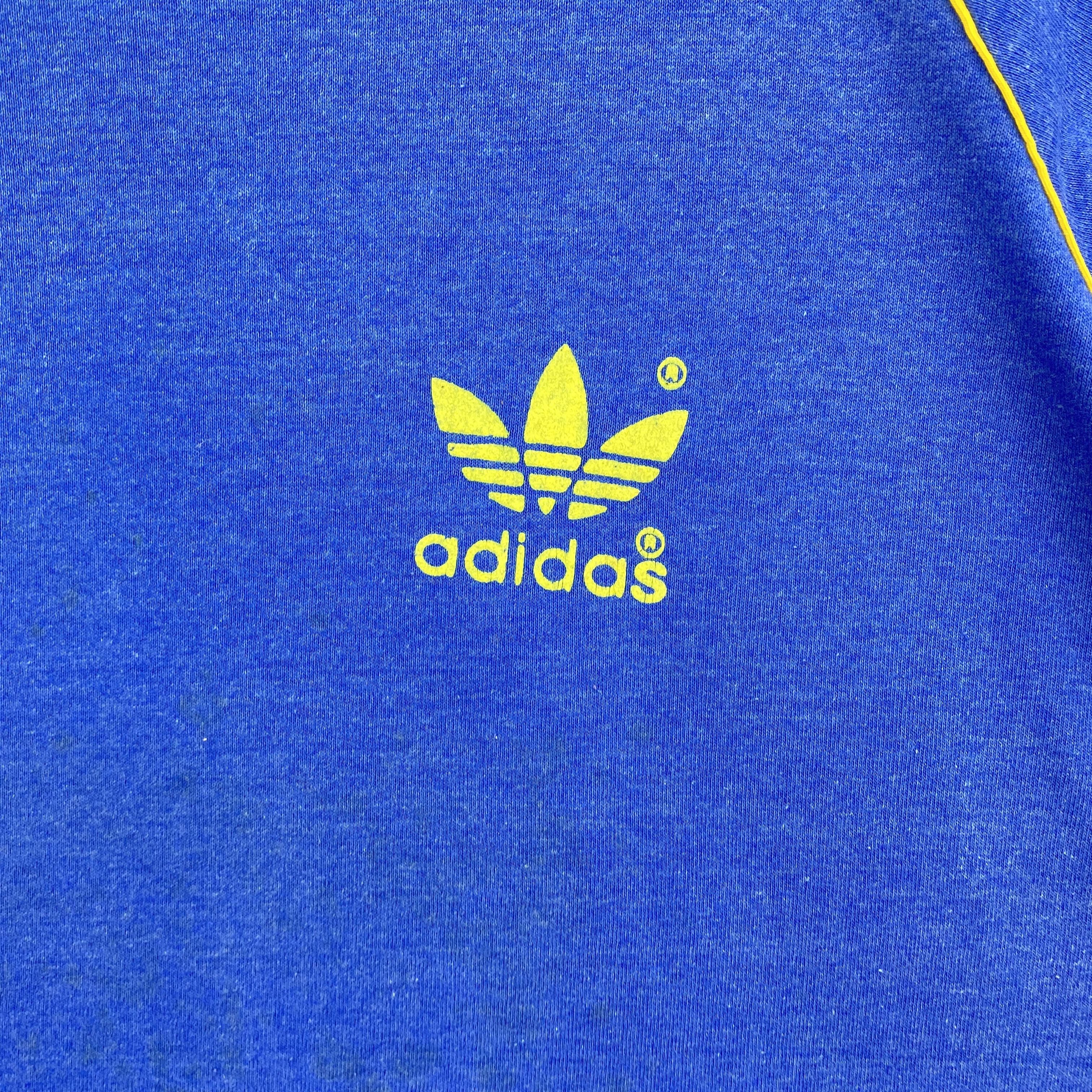 Vintage Vintage 70s Adidas T-Shirt Adidas Trefoil Ringer Tee Size US M / EU 48-50 / 2 - 5 Thumbnail